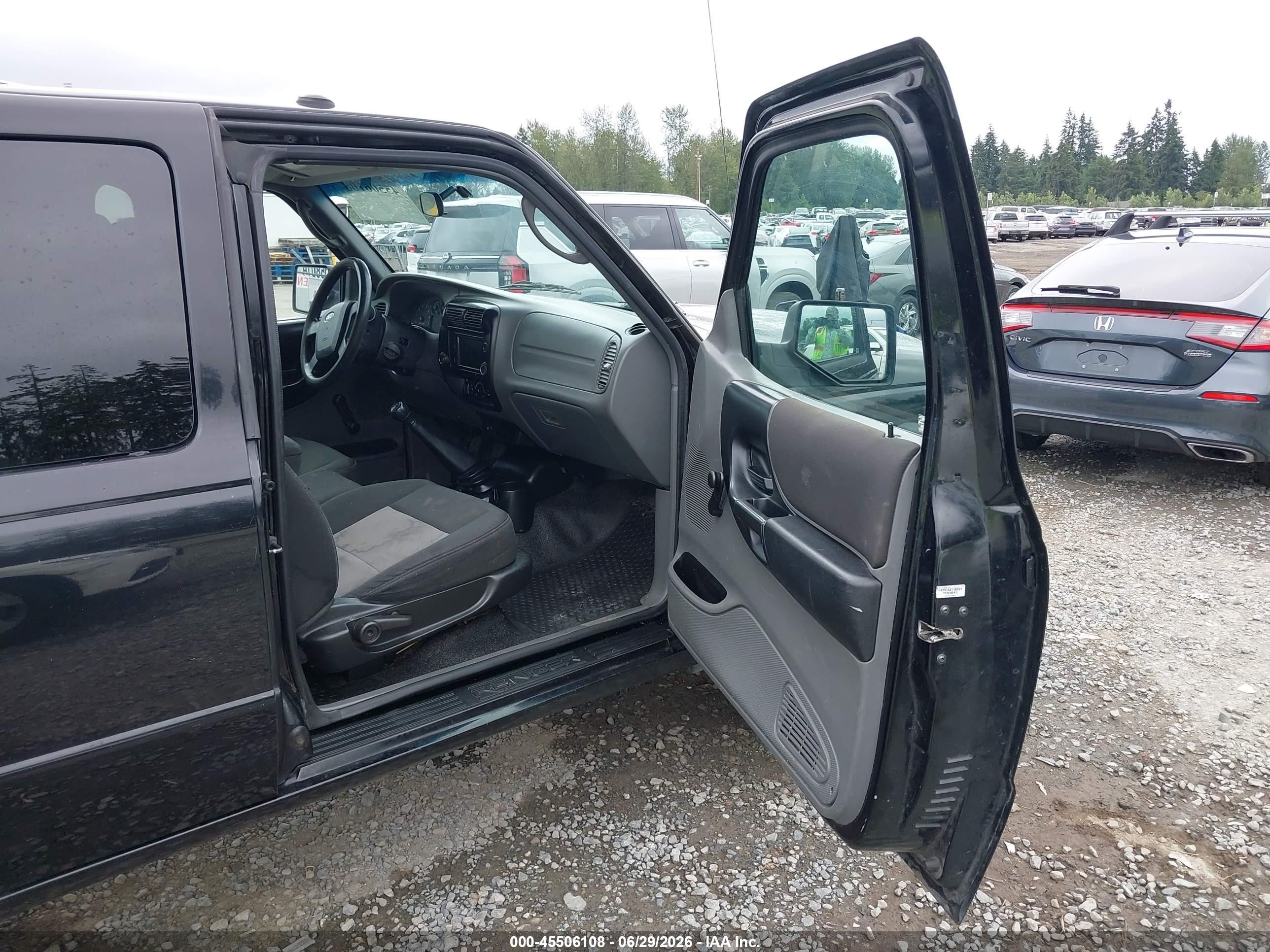 2008 Ford Ranger Xlt Черный vin: 1FTZR44U58PB06058