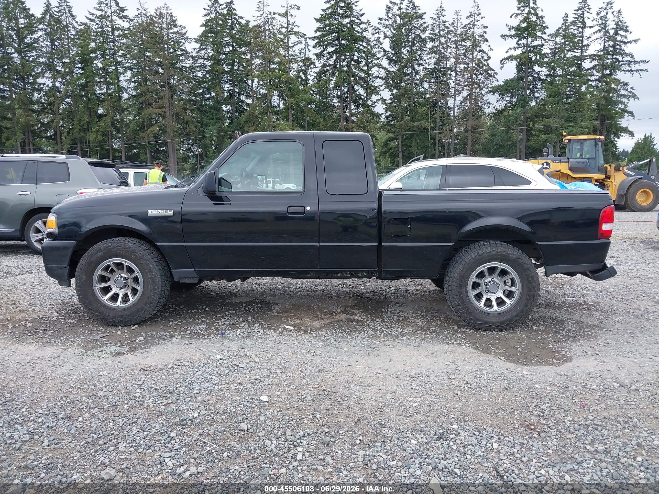 2008 Ford Ranger Xlt Черный vin: 1FTZR44U58PB06058