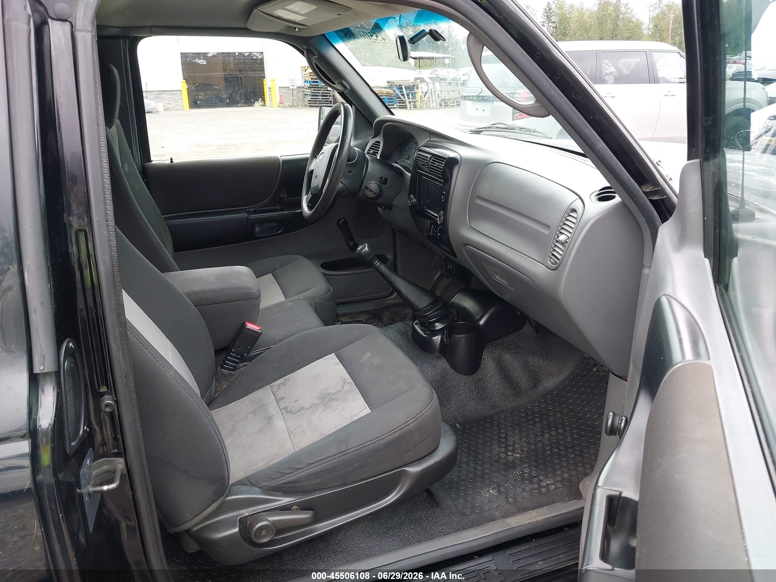 2008 Ford Ranger Xlt Черный vin: 1FTZR44U58PB06058
