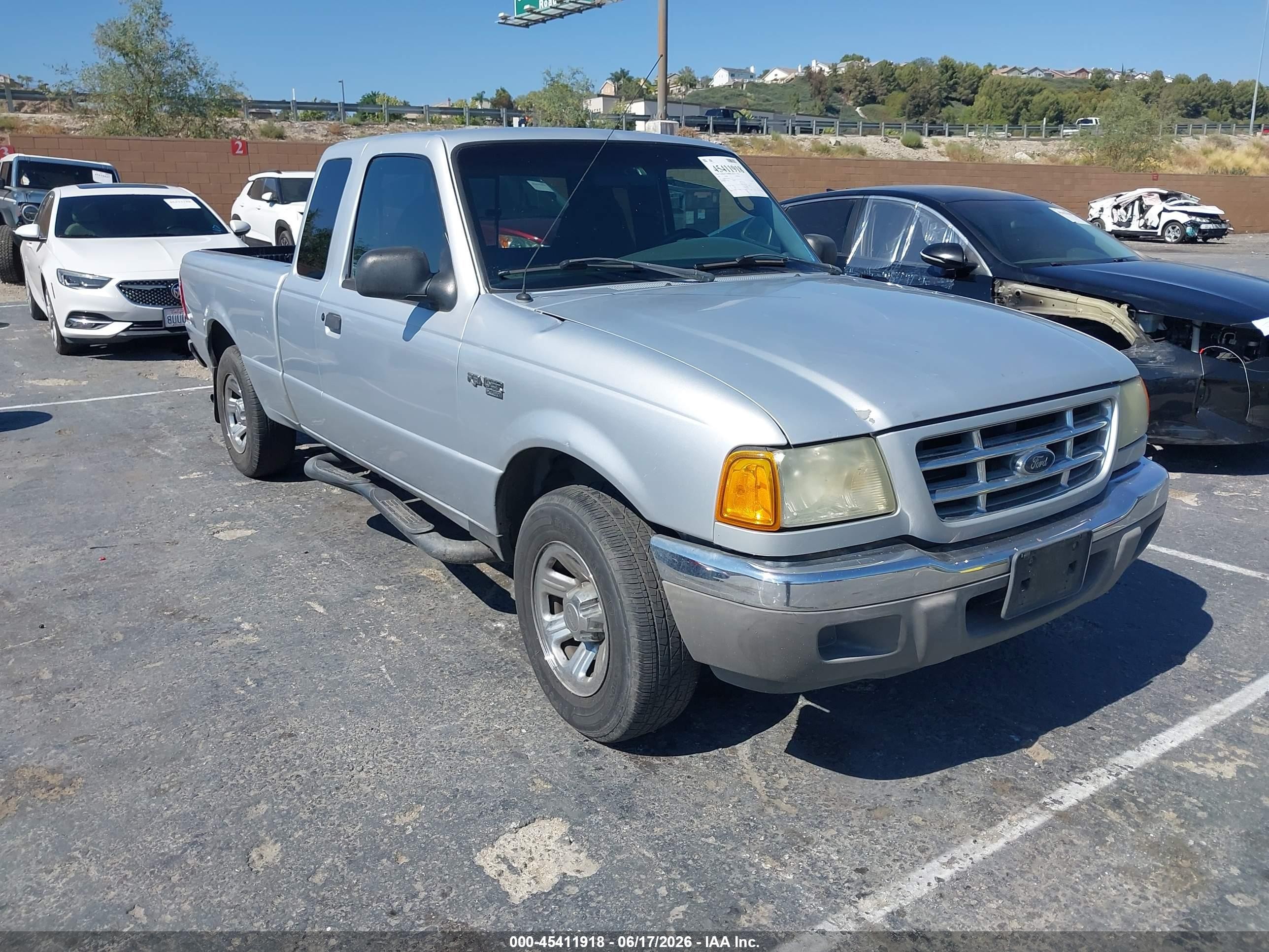 2003 Ford Ranger Edge/tremor/xlt Silver vin: 1FTZR44V03PA90711