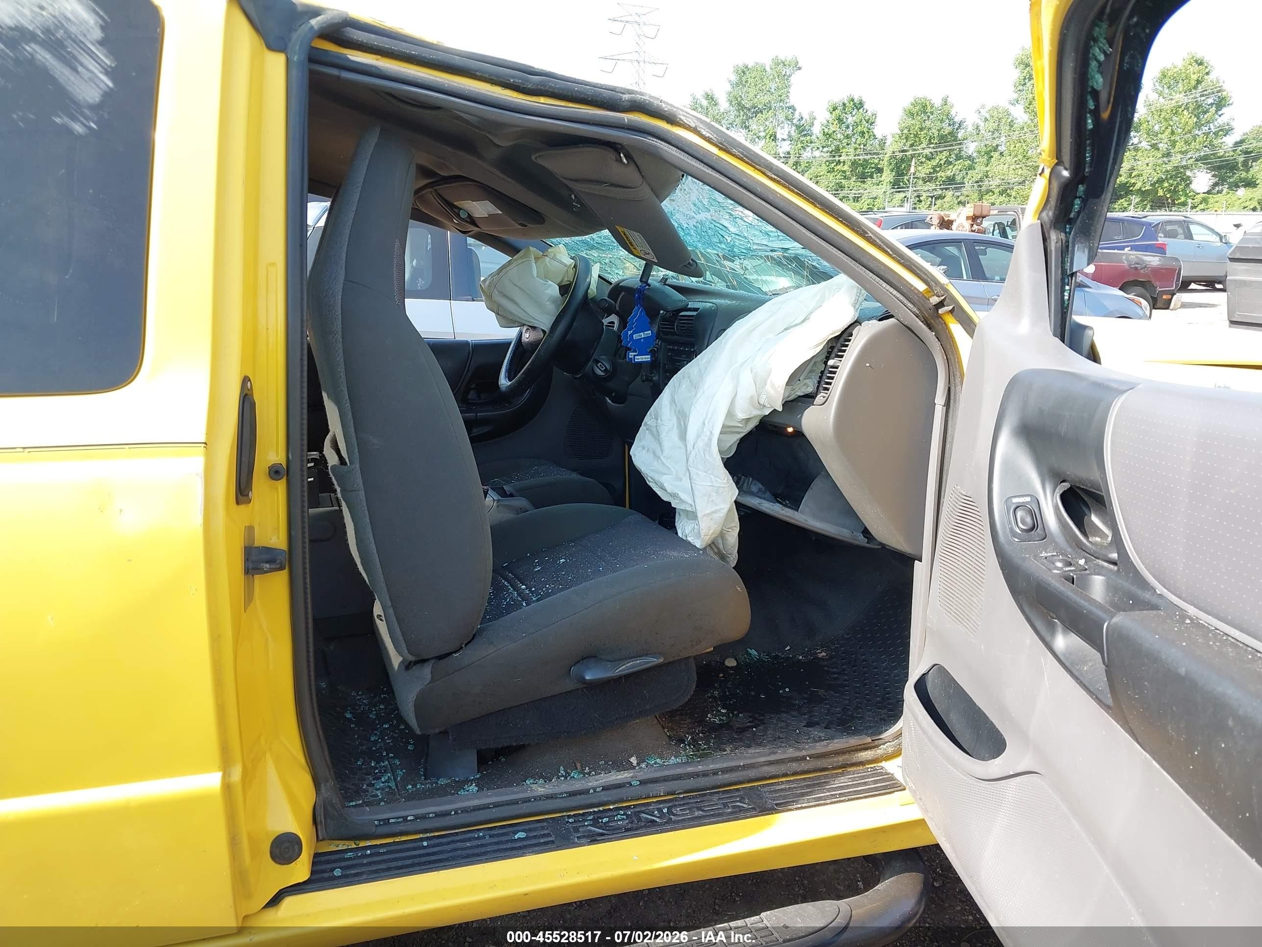 2002 Ford Ranger Edge/xlt Yellow vin: 1FTZR45E02TA69636