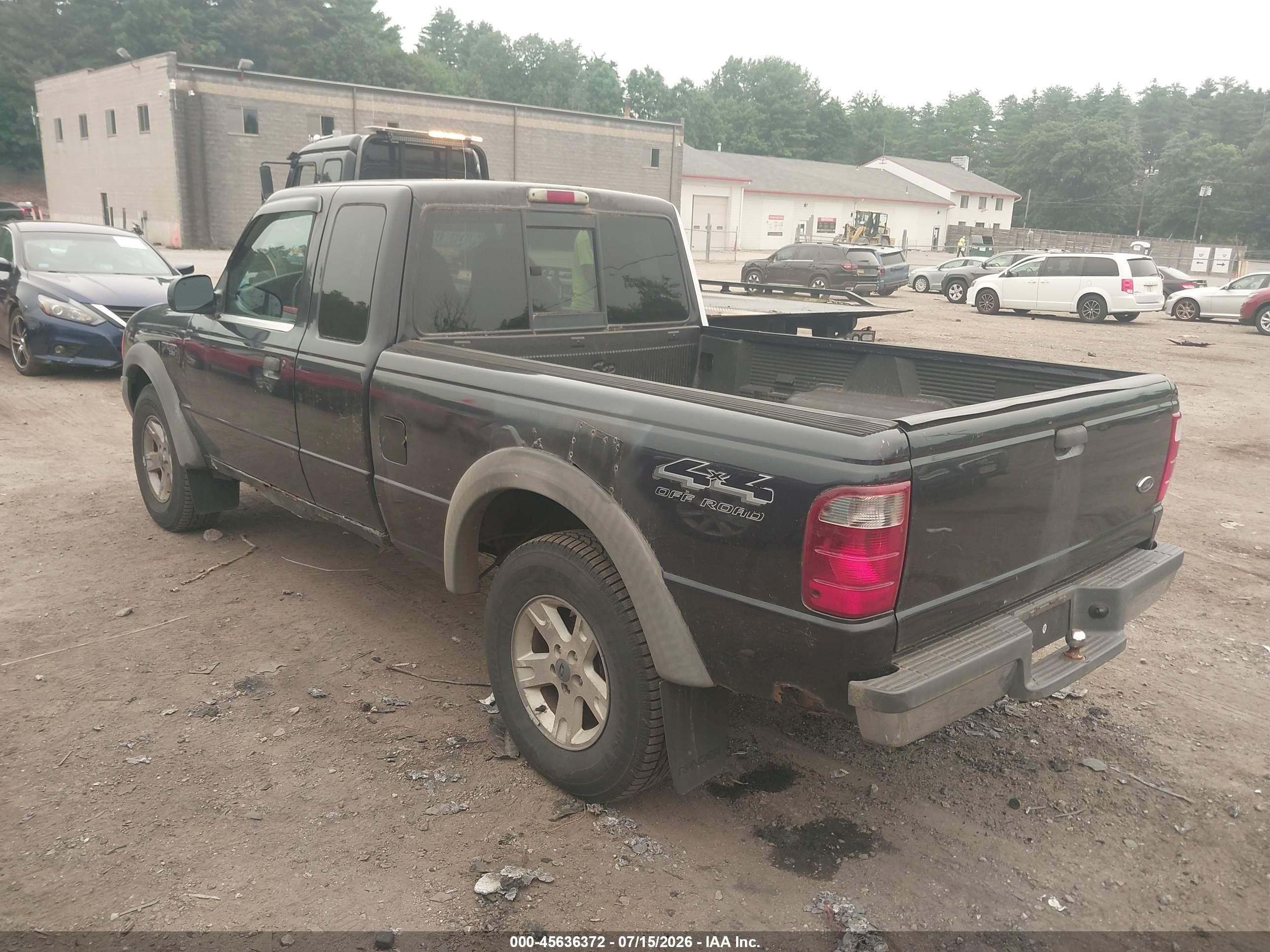2002 Ford Ranger Edge/xlt Black vin: 1FTZR45E02TA75341