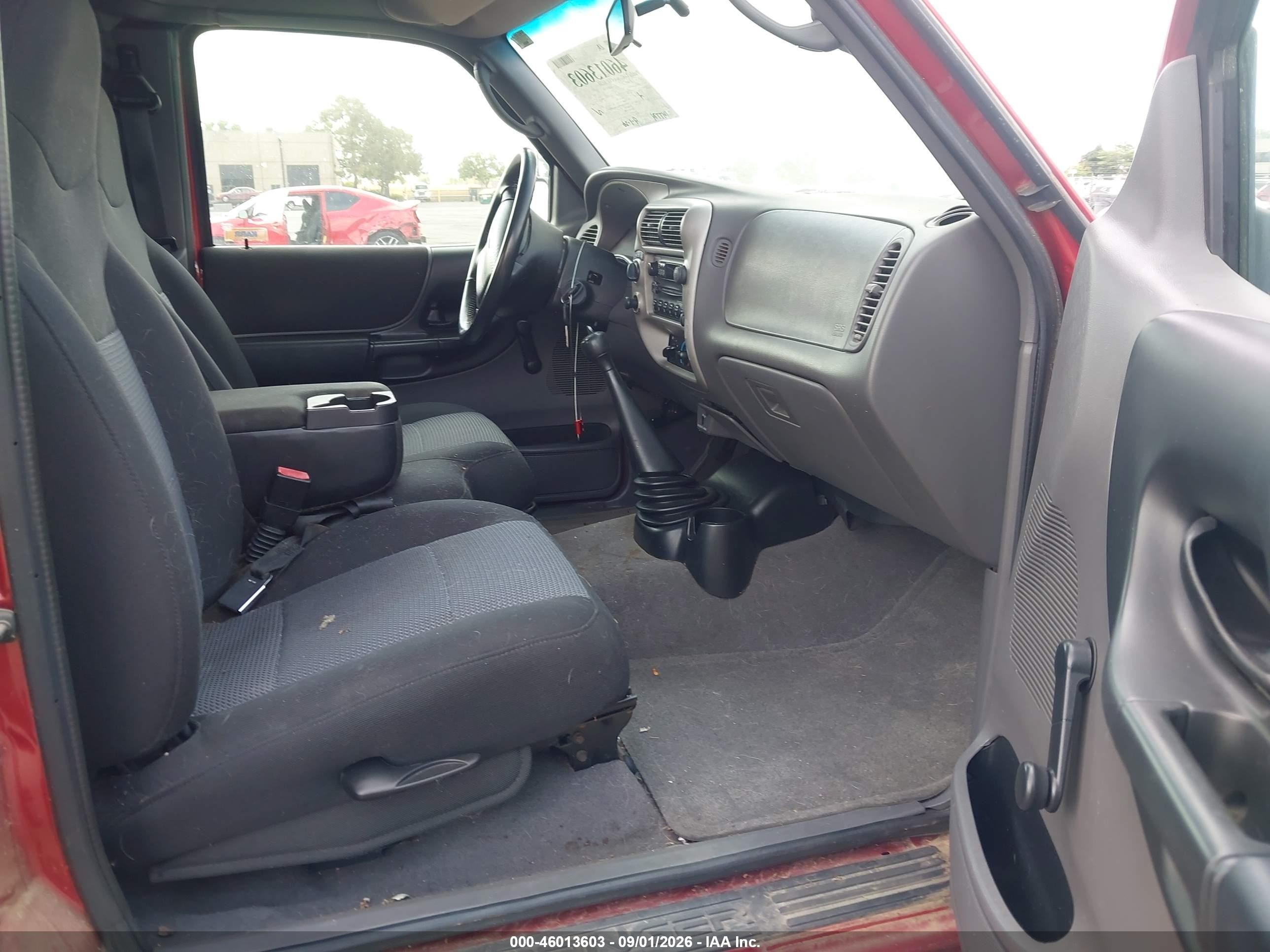 2003 Ford Ranger Edge/xlt Red vin: 1FTZR45E03PA57450