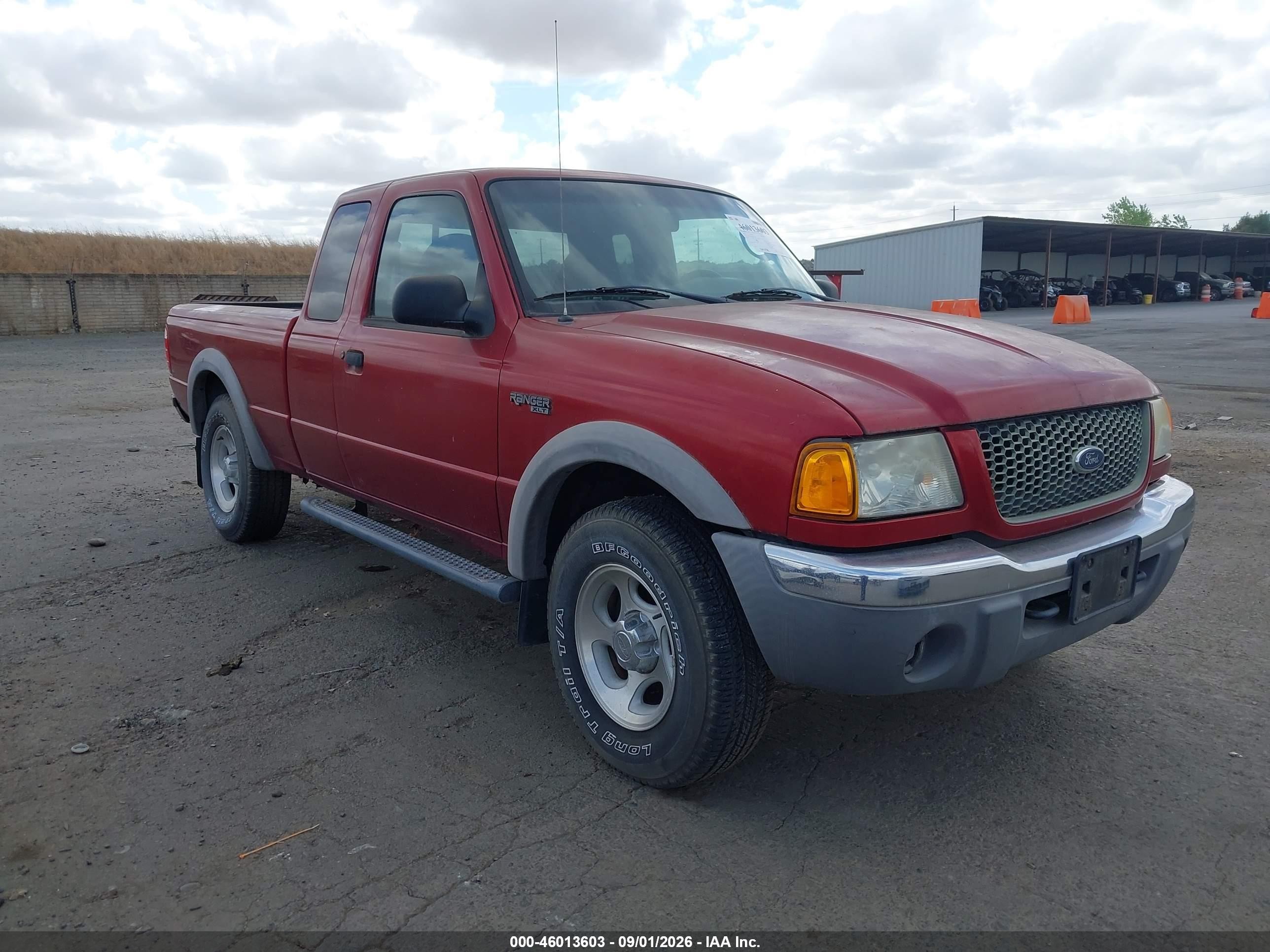 2003 Ford Ranger Edge/xlt Red vin: 1FTZR45E03PA57450