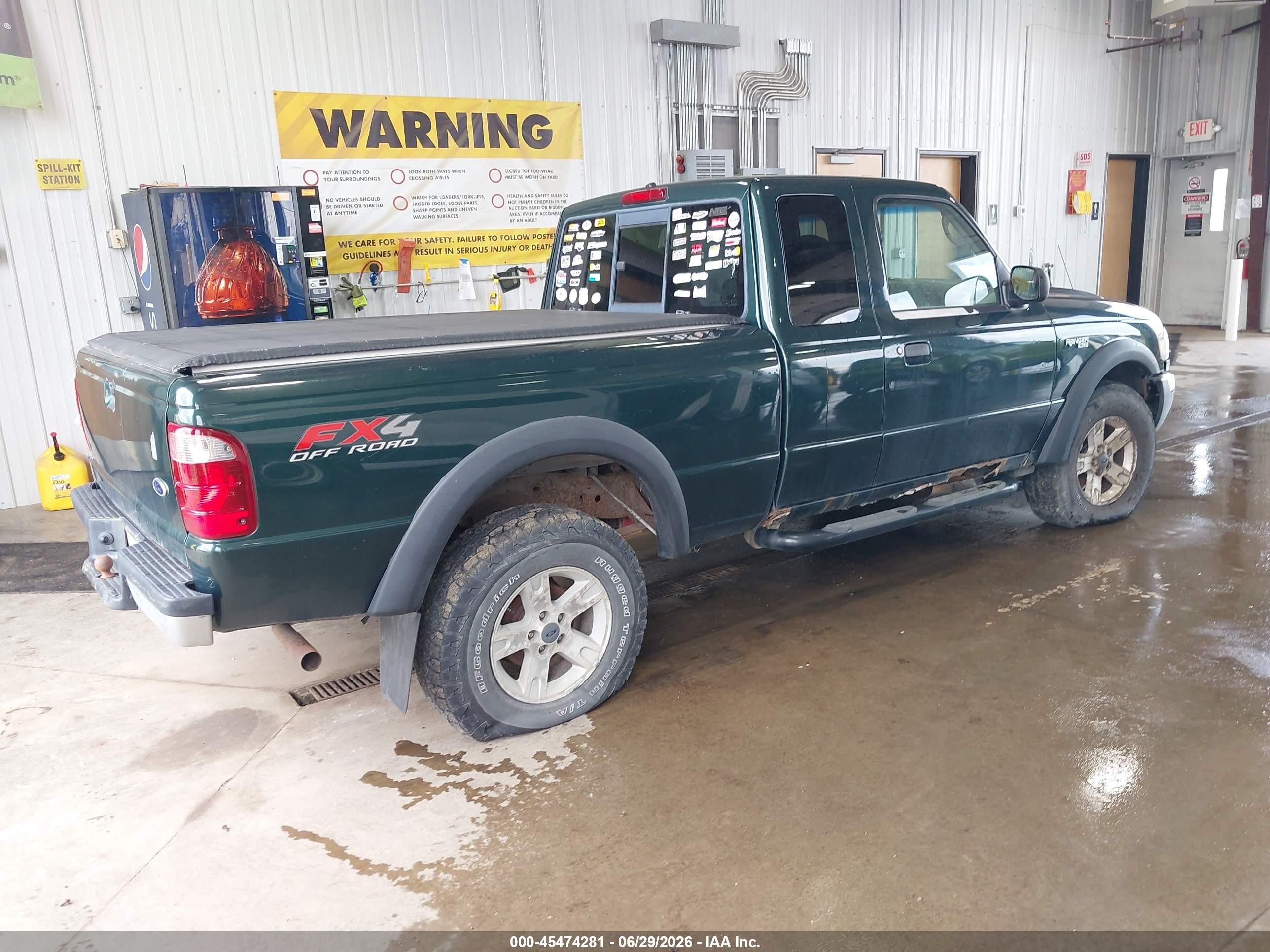 2003 Ford Ranger Edge/xlt Green vin: 1FTZR45E03PB12561
