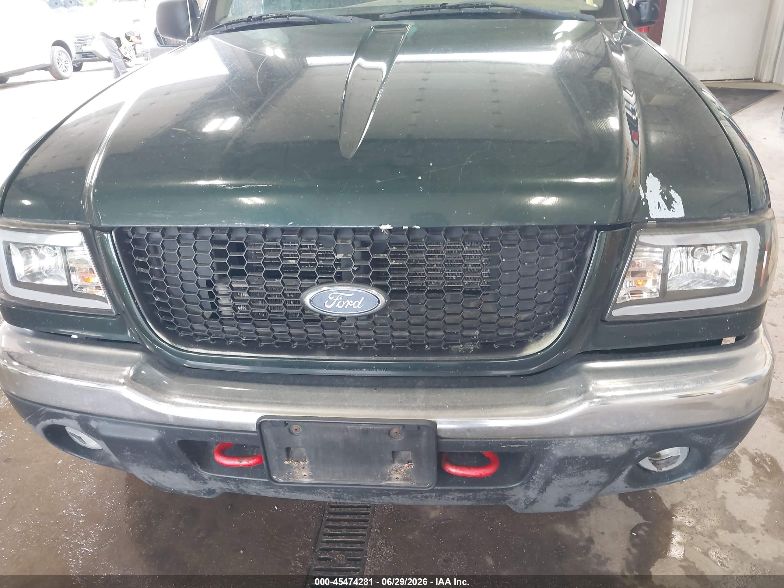2003 Ford Ranger Edge/xlt Green vin: 1FTZR45E03PB12561