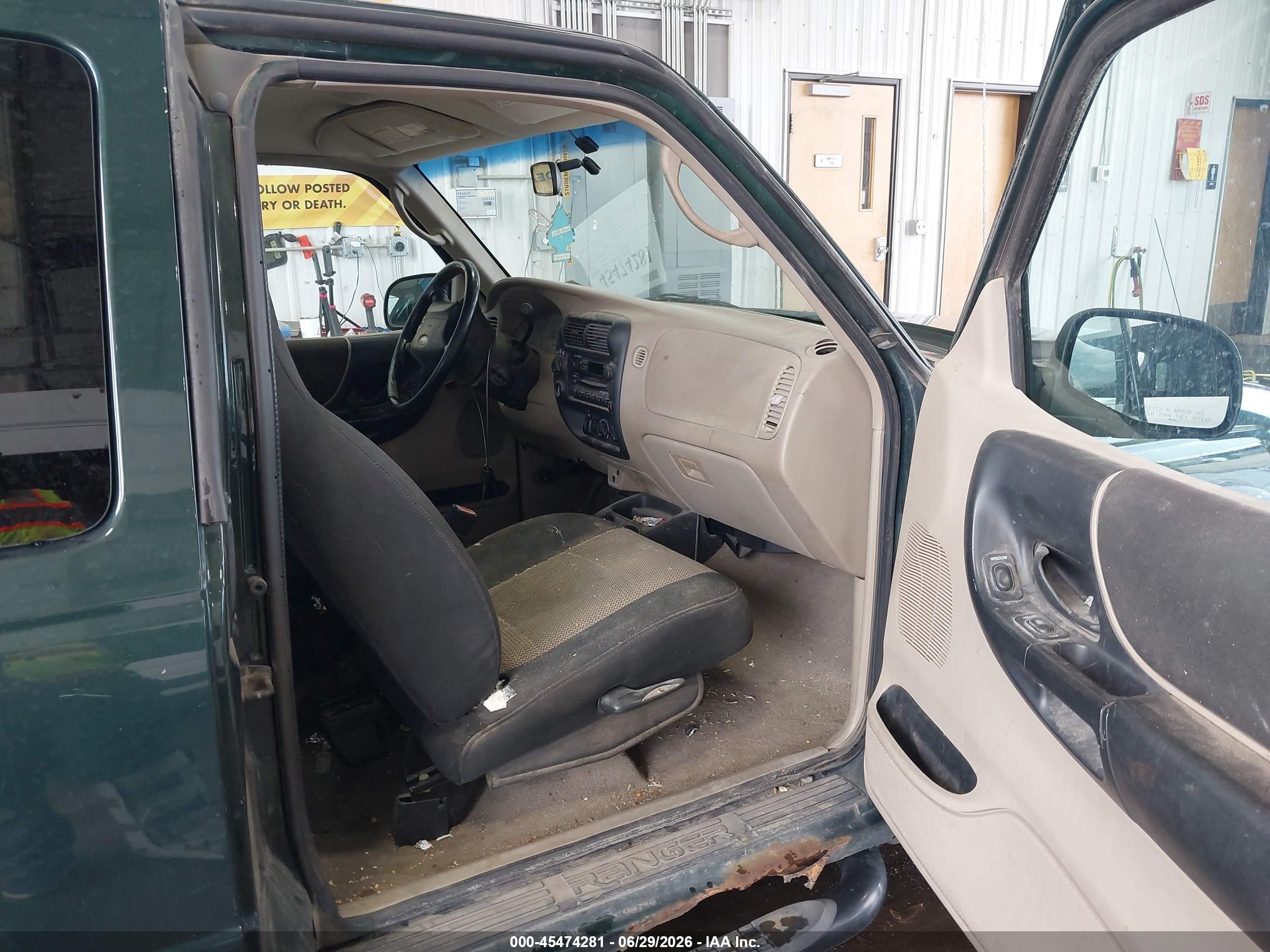 2003 Ford Ranger Edge/xlt Green vin: 1FTZR45E03PB12561