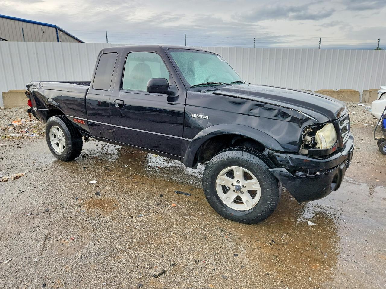 2003 Ford Ranger Super Cab Black vin: 1FTZR45E03PB43857