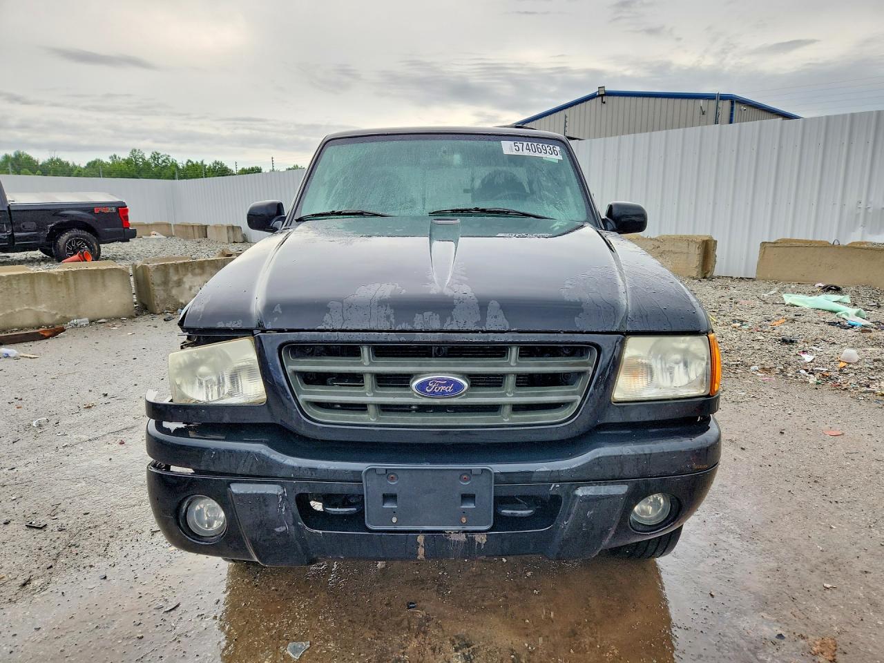 2003 Ford Ranger Super Cab Black vin: 1FTZR45E03PB43857