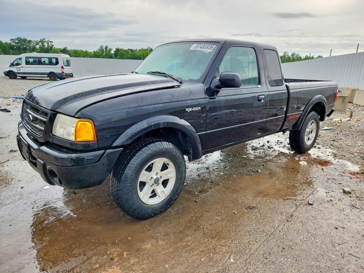 2003 Ford Ranger Super Cab Black vin: 1FTZR45E03PB43857