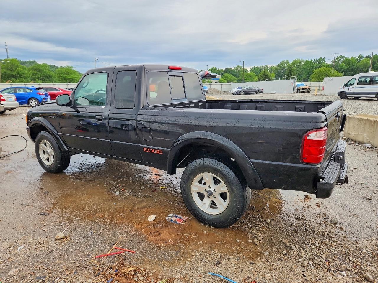 2003 Ford Ranger Super Cab Black vin: 1FTZR45E03PB43857