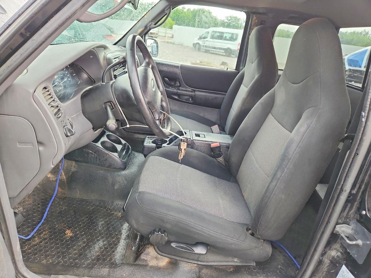 2003 Ford Ranger Super Cab Black vin: 1FTZR45E03PB43857