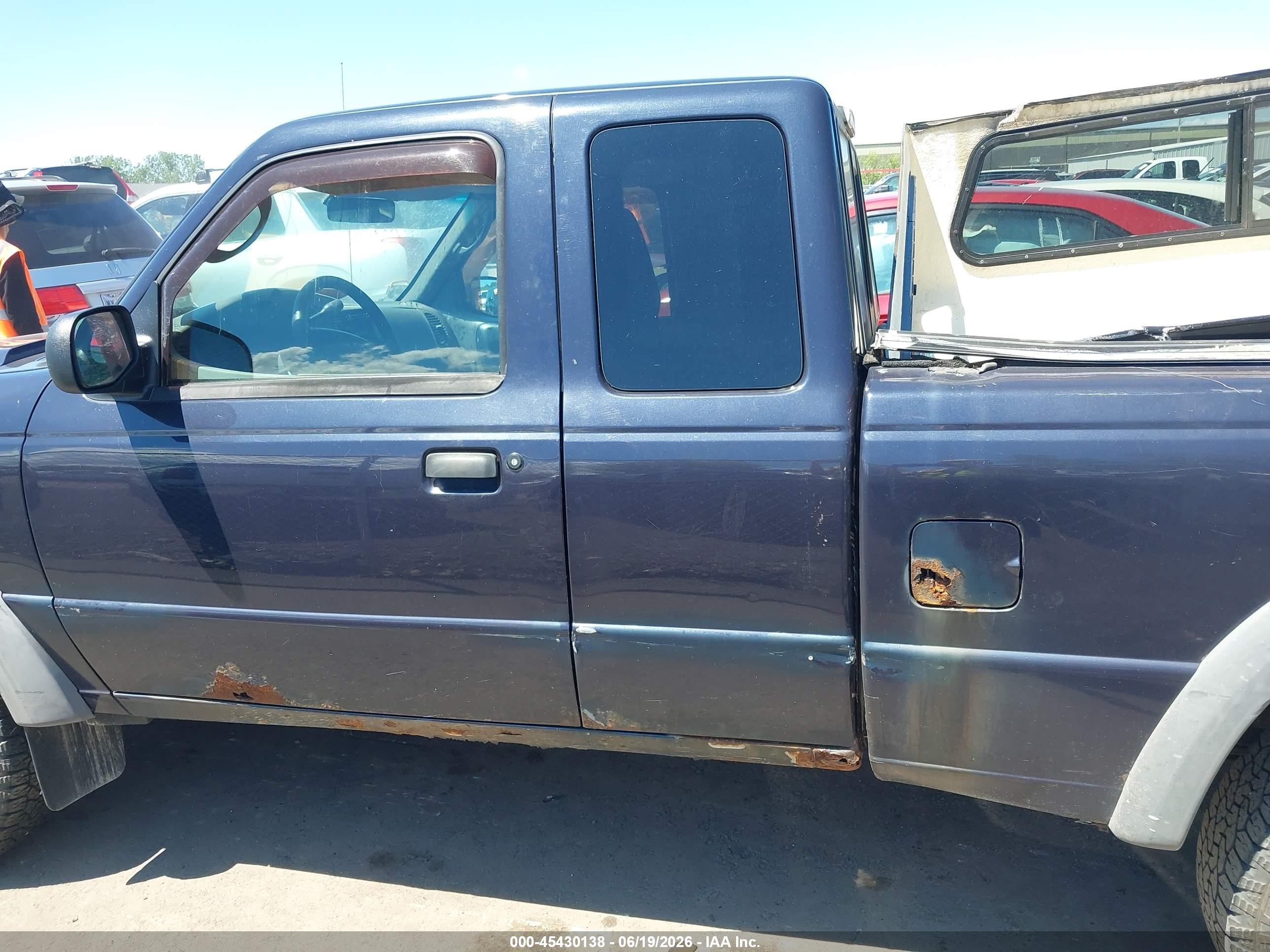 2003 Ford Ranger Edge/xlt Black vin: 1FTZR45E03TA19174