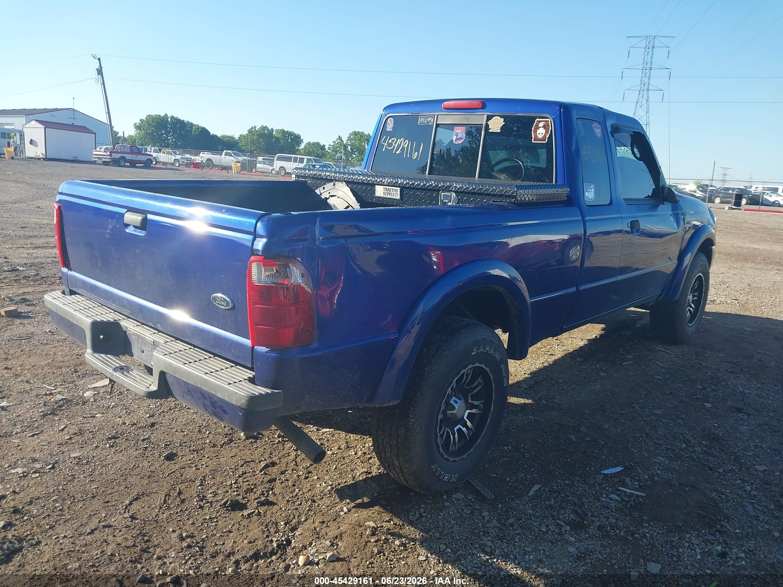 2003 Ford Ranger Edge/xlt Blue vin: 1FTZR45E03TA21314
