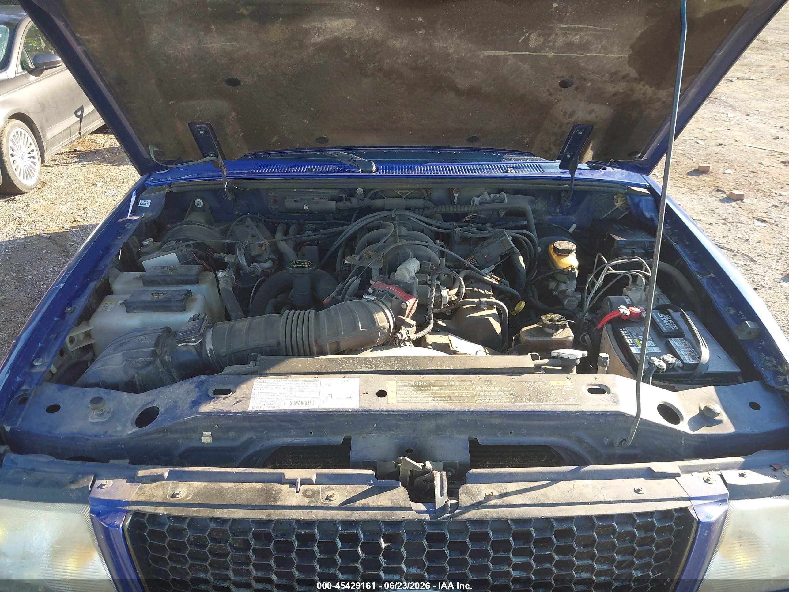 2003 Ford Ranger Edge/xlt Blue vin: 1FTZR45E03TA21314