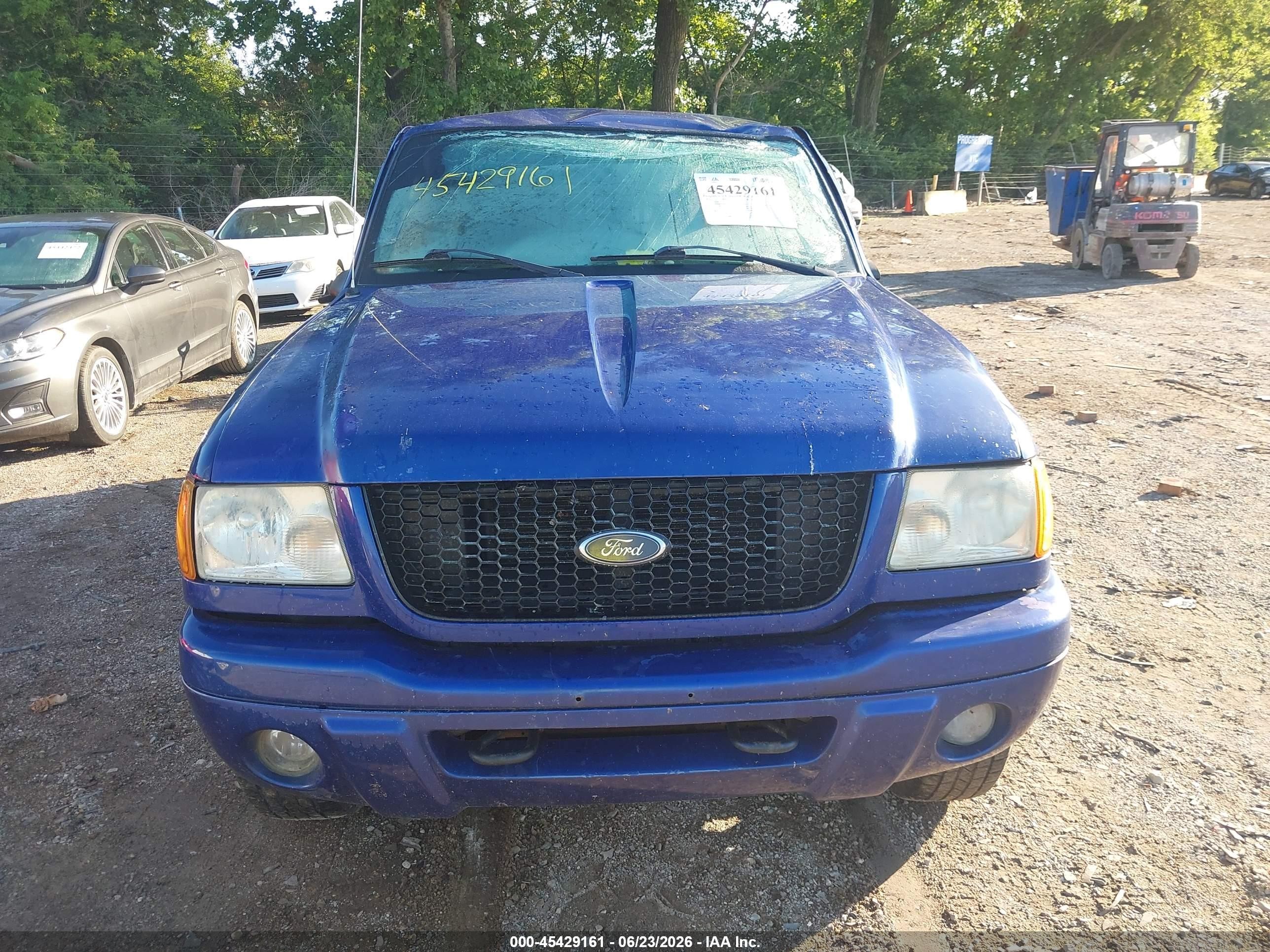 2003 Ford Ranger Edge/xlt Blue vin: 1FTZR45E03TA21314