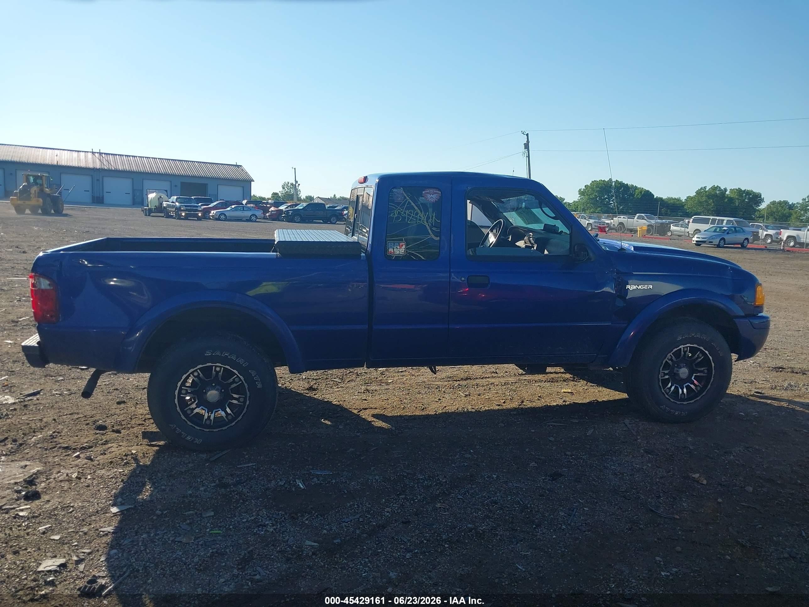 2003 Ford Ranger Edge/xlt Blue vin: 1FTZR45E03TA21314