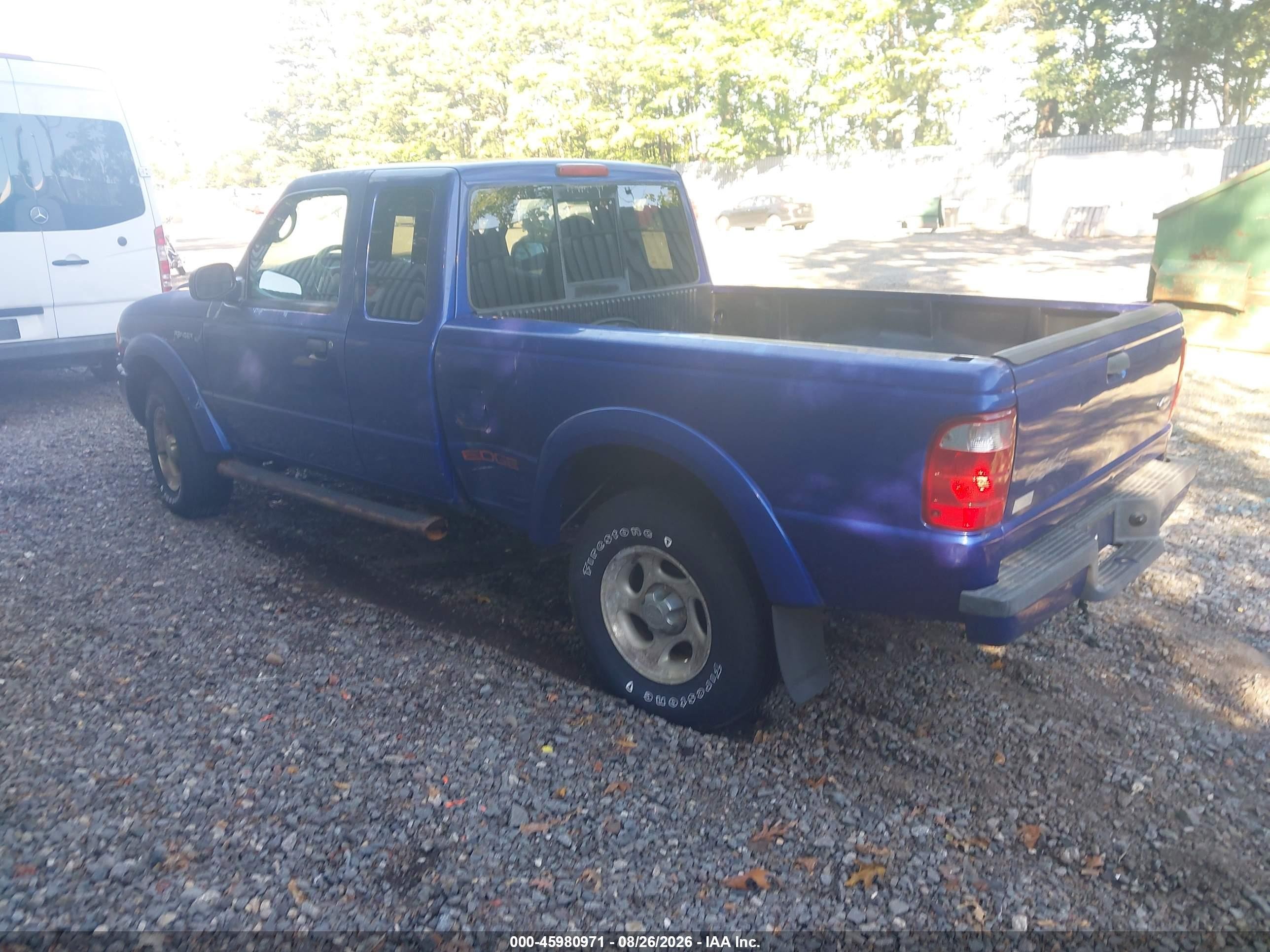 2003 Ford Ranger Edge/xlt Blue vin: 1FTZR45E03TA22883