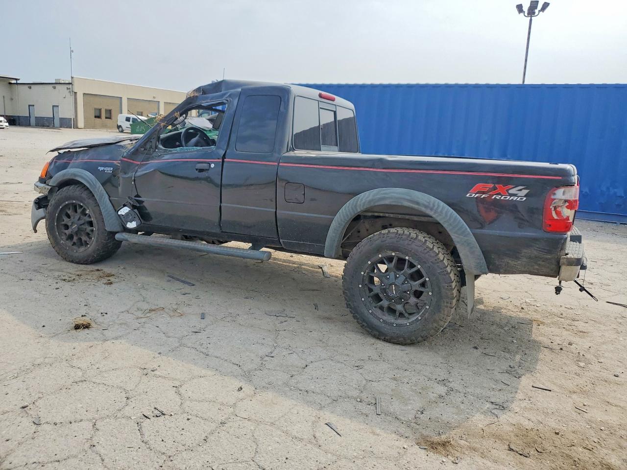 2004 Ford Ranger Super Cab Black vin: 1FTZR45E04PB61650