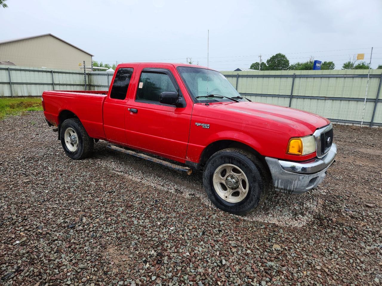 2004 Ford Ranger Super Cab Red vin: 1FTZR45E04TA12646