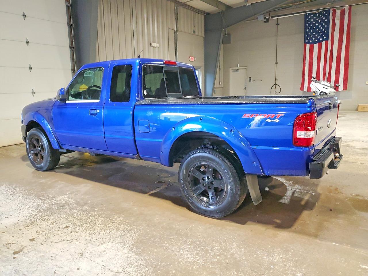 2006 Ford Ranger Super Cab Blue vin: 1FTZR45E06PA12349