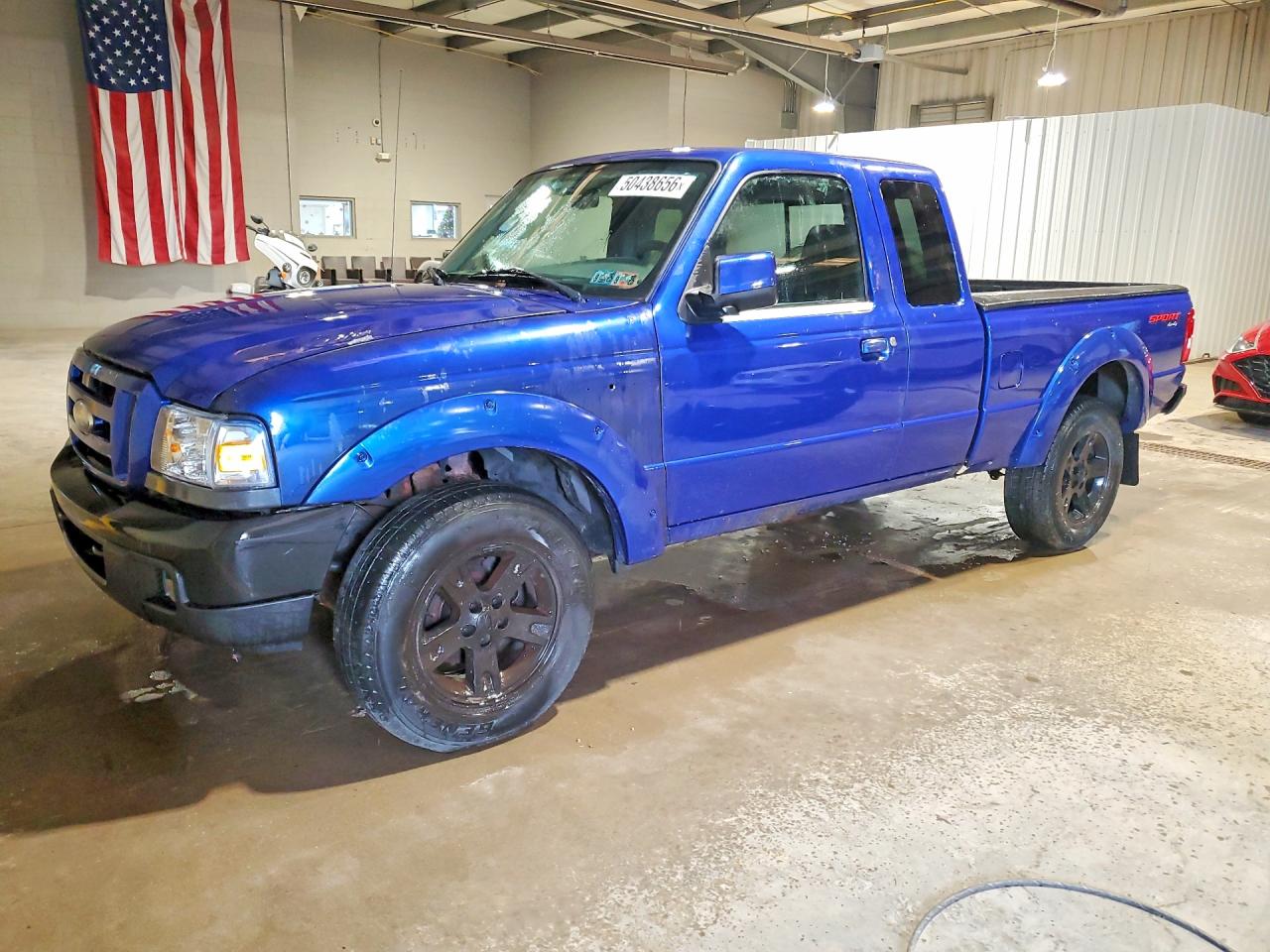 2006 Ford Ranger Super Cab Blue vin: 1FTZR45E06PA12349
