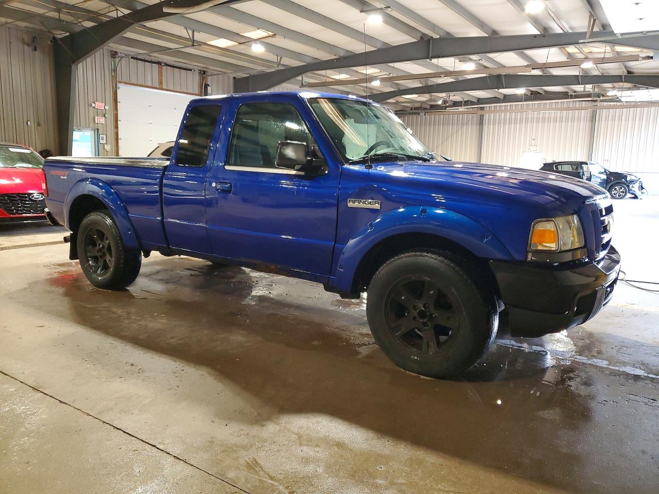 2006 Ford Ranger Super Cab Blue vin: 1FTZR45E06PA12349