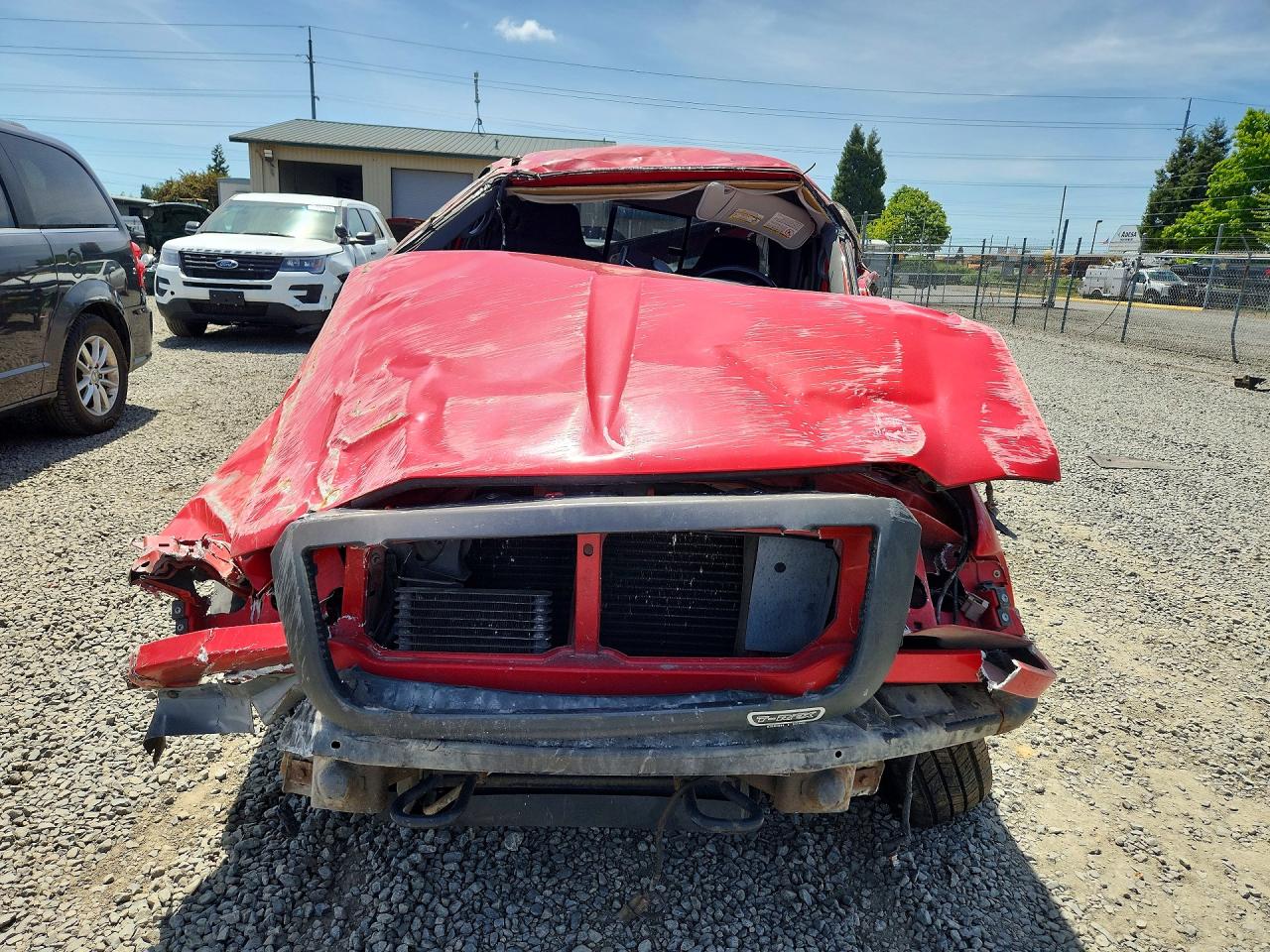 2006 Ford Ranger Super Cab Red vin: 1FTZR45E06PA25716