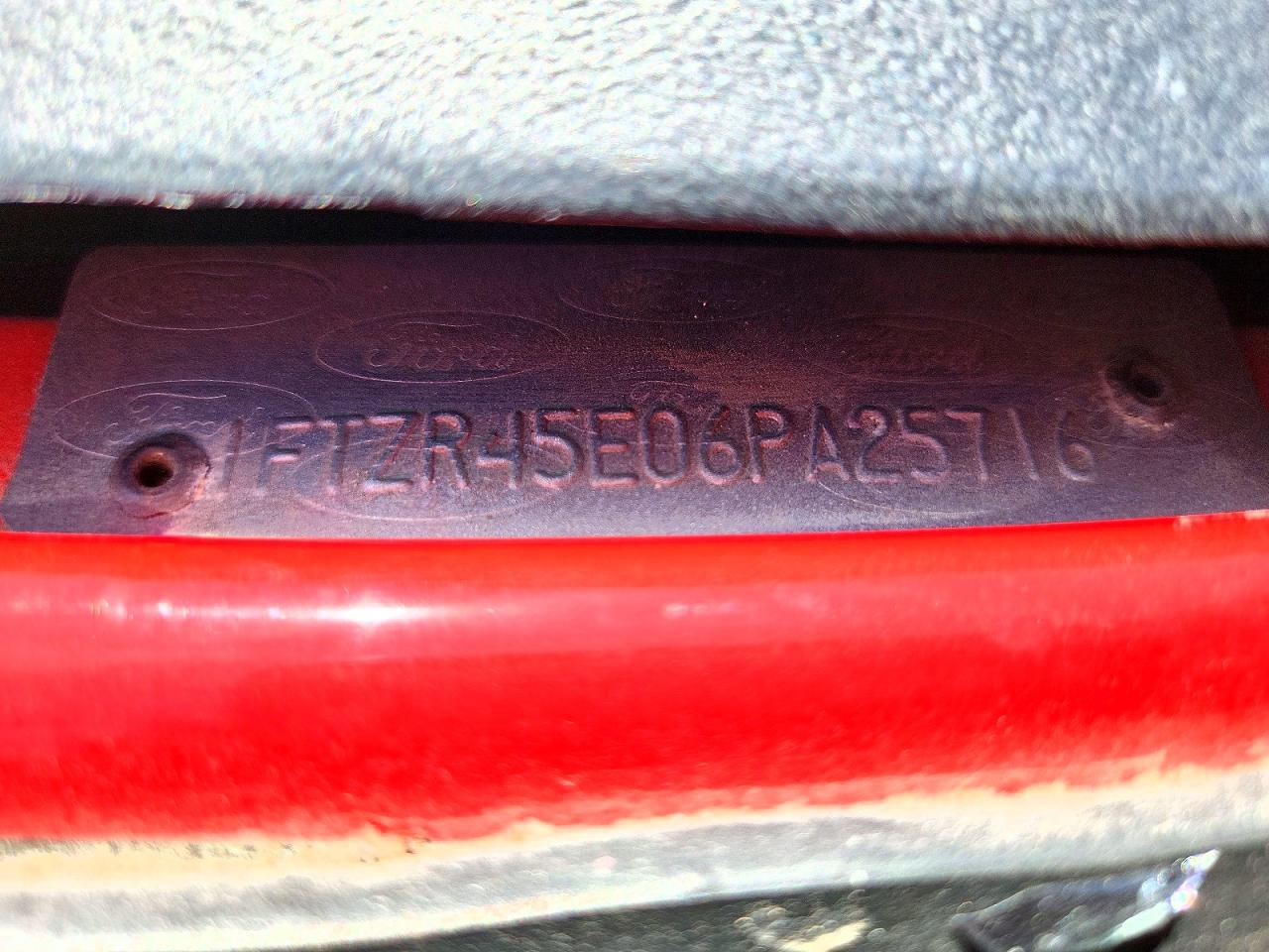 2006 Ford Ranger Super Cab Red vin: 1FTZR45E06PA25716