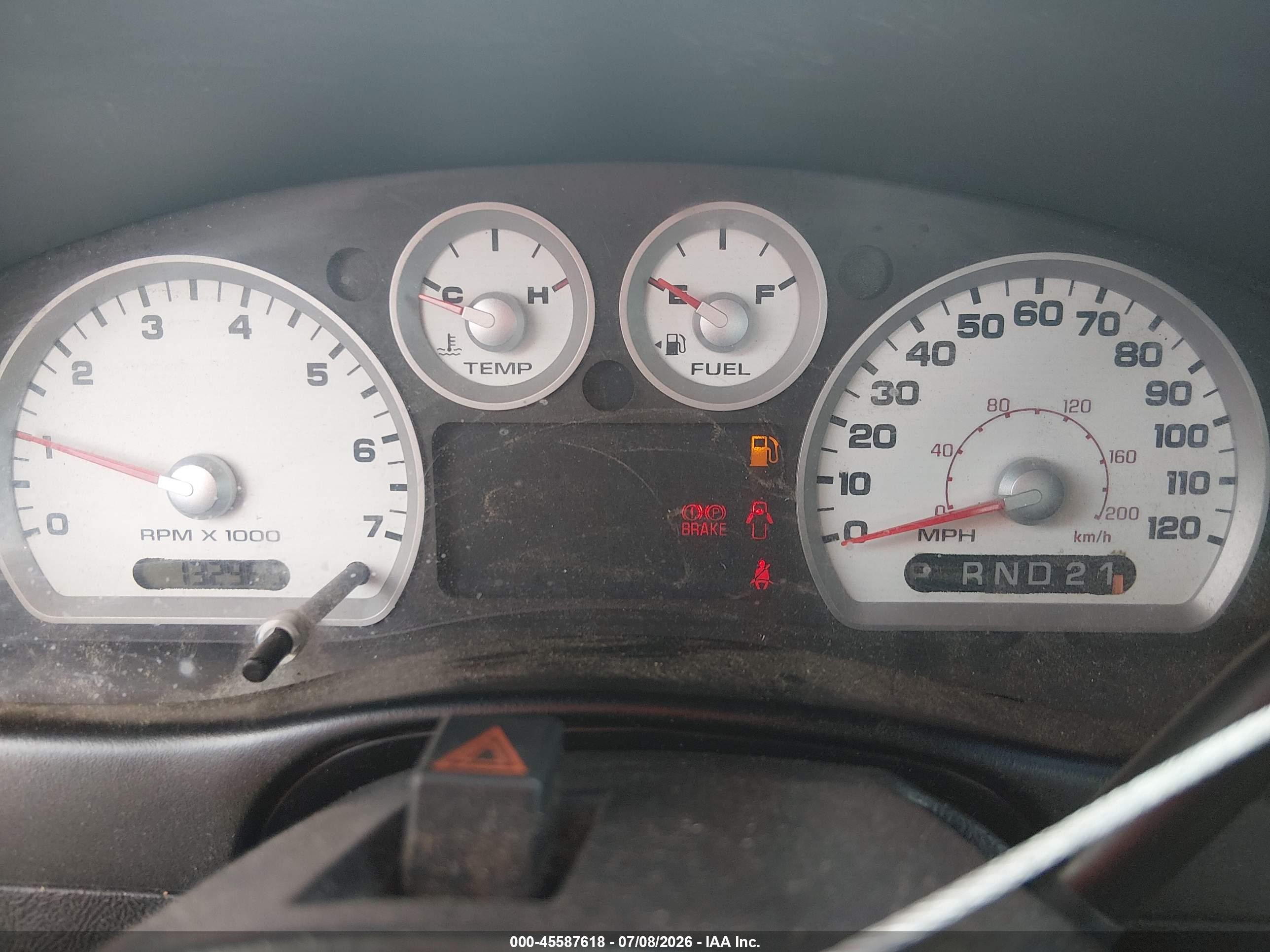 2007 Ford Ranger Fx4 Level Ii/fx4 Off-road/sport/xlt Red vin: 1FTZR45E07PA24101
