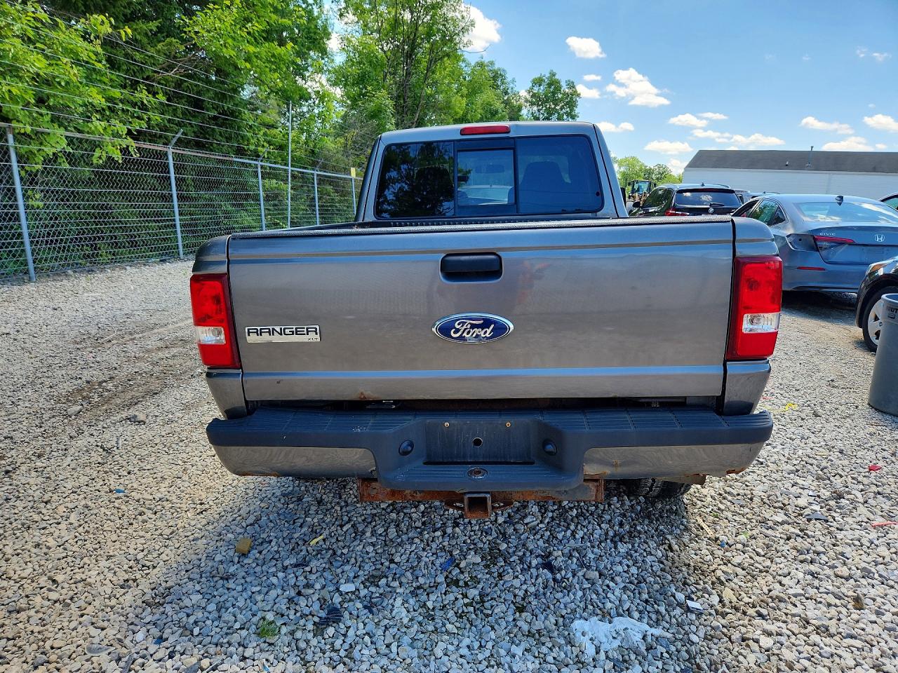 2007 Ford Ranger Super Cab Gray vin: 1FTZR45E07PA47412