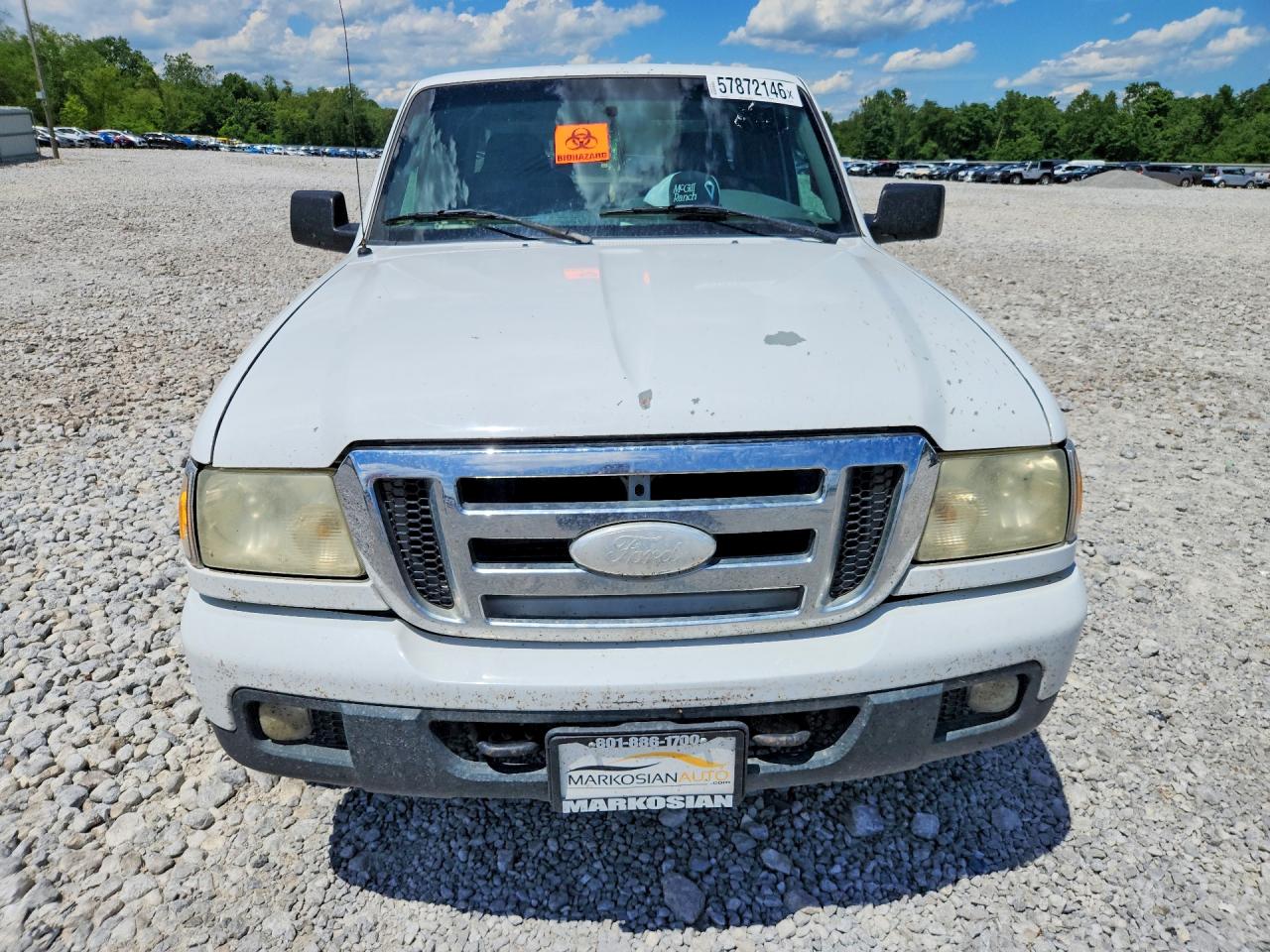 2007 Ford Ranger Super Cab Белый vin: 1FTZR45E07PA47426