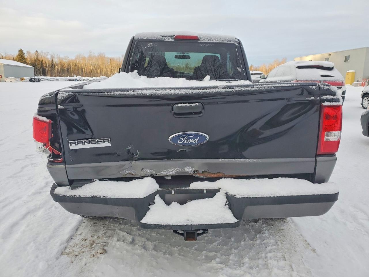 2007 Ford Ranger Super Cab Black vin: 1FTZR45E07PA54635