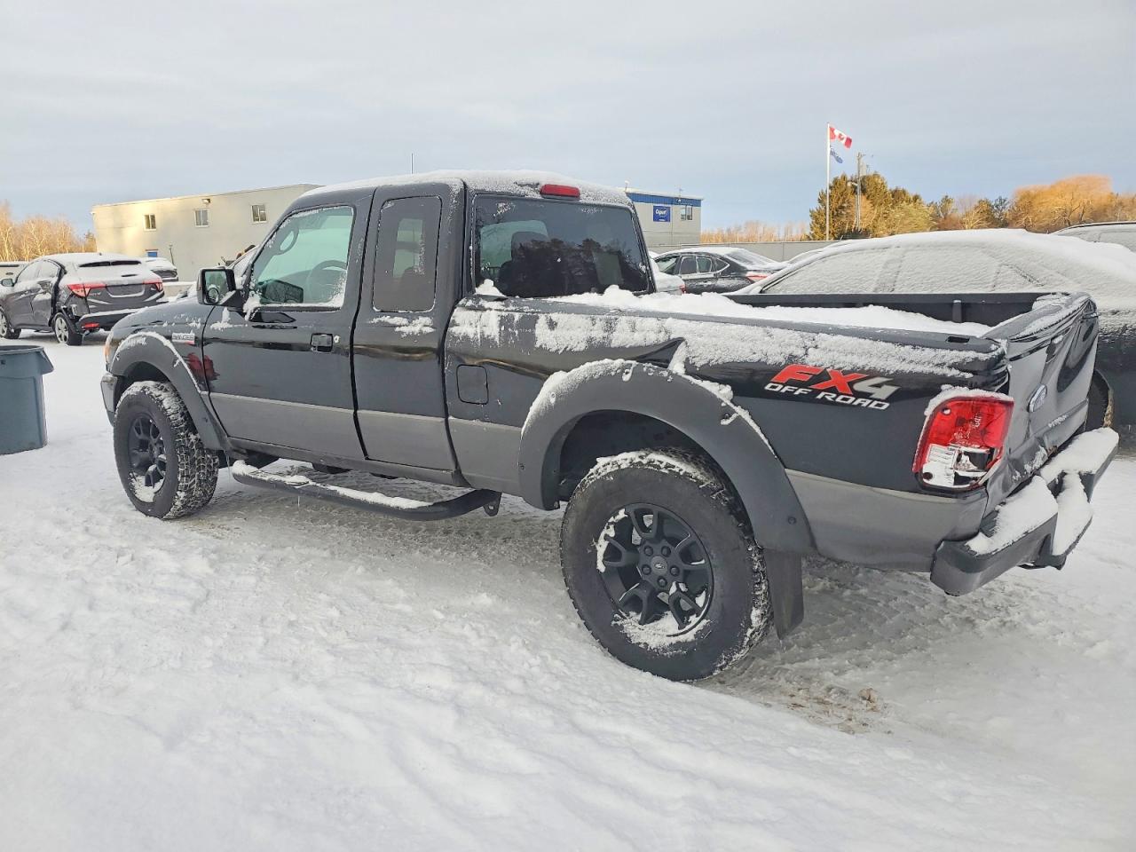2007 Ford Ranger Super Cab Black vin: 1FTZR45E07PA54635
