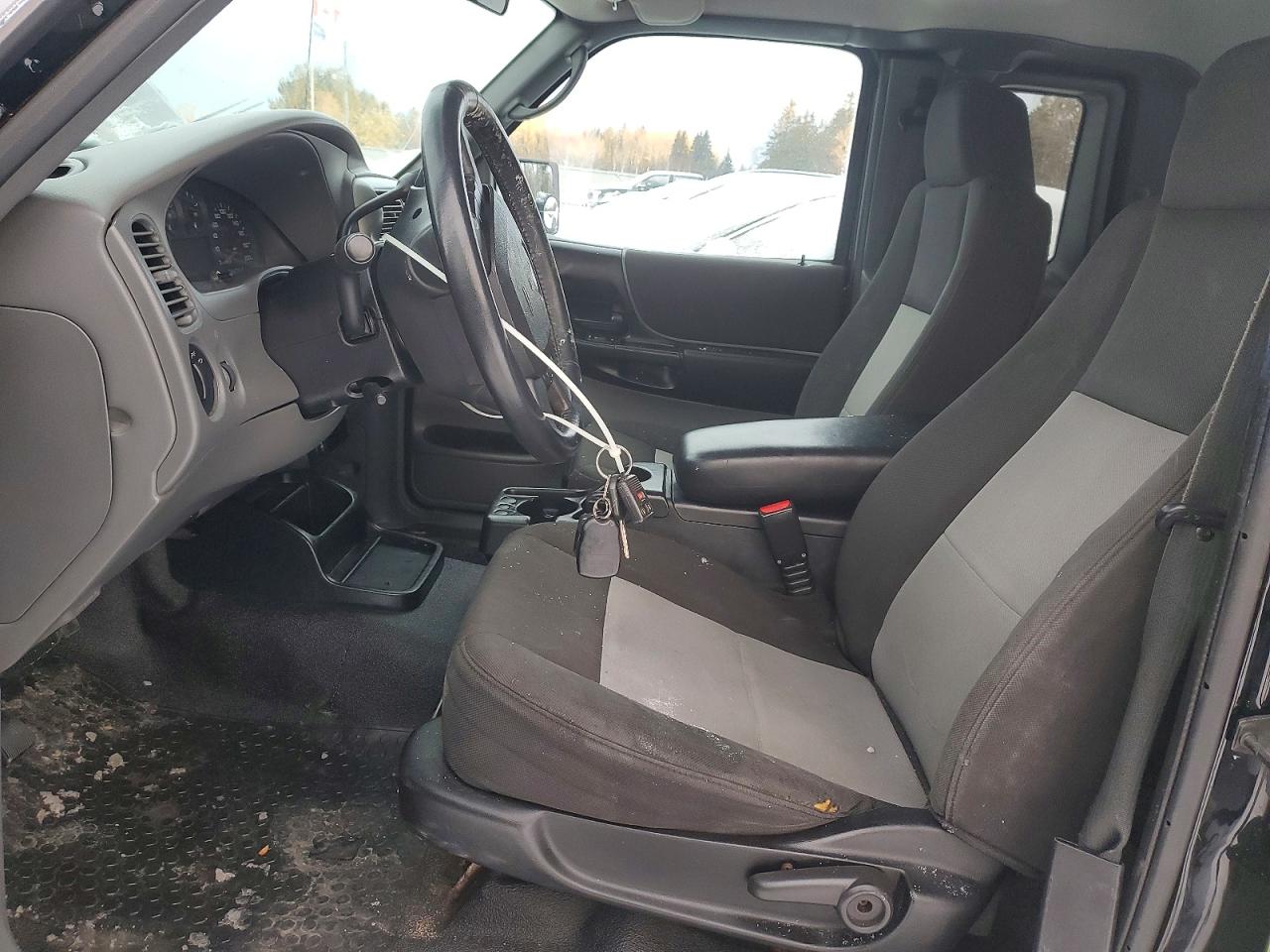 2007 Ford Ranger Super Cab Black vin: 1FTZR45E07PA54635