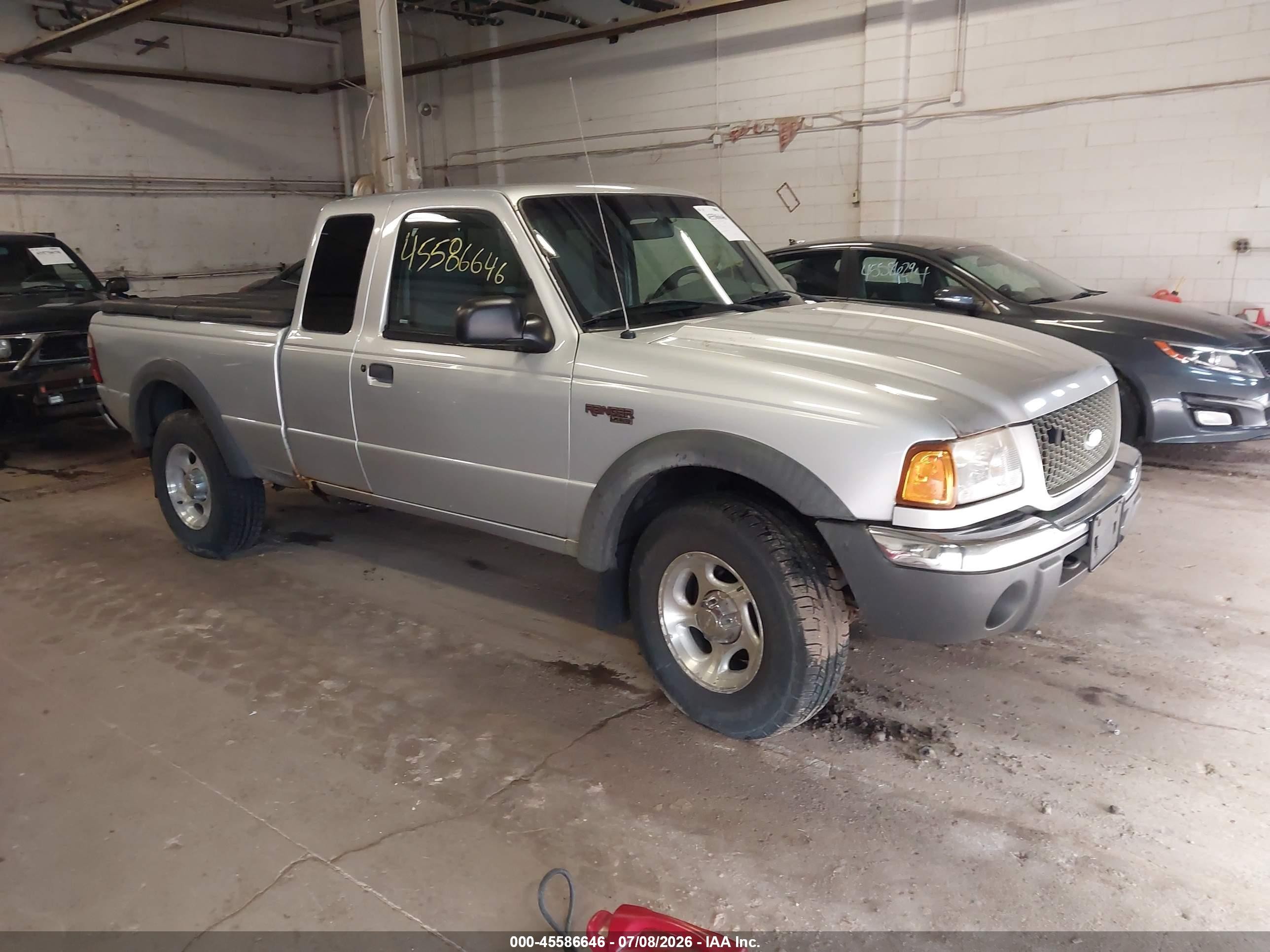 2002 Ford Ranger Edge/xlt Серебряный vin: 1FTZR45E12PA40767