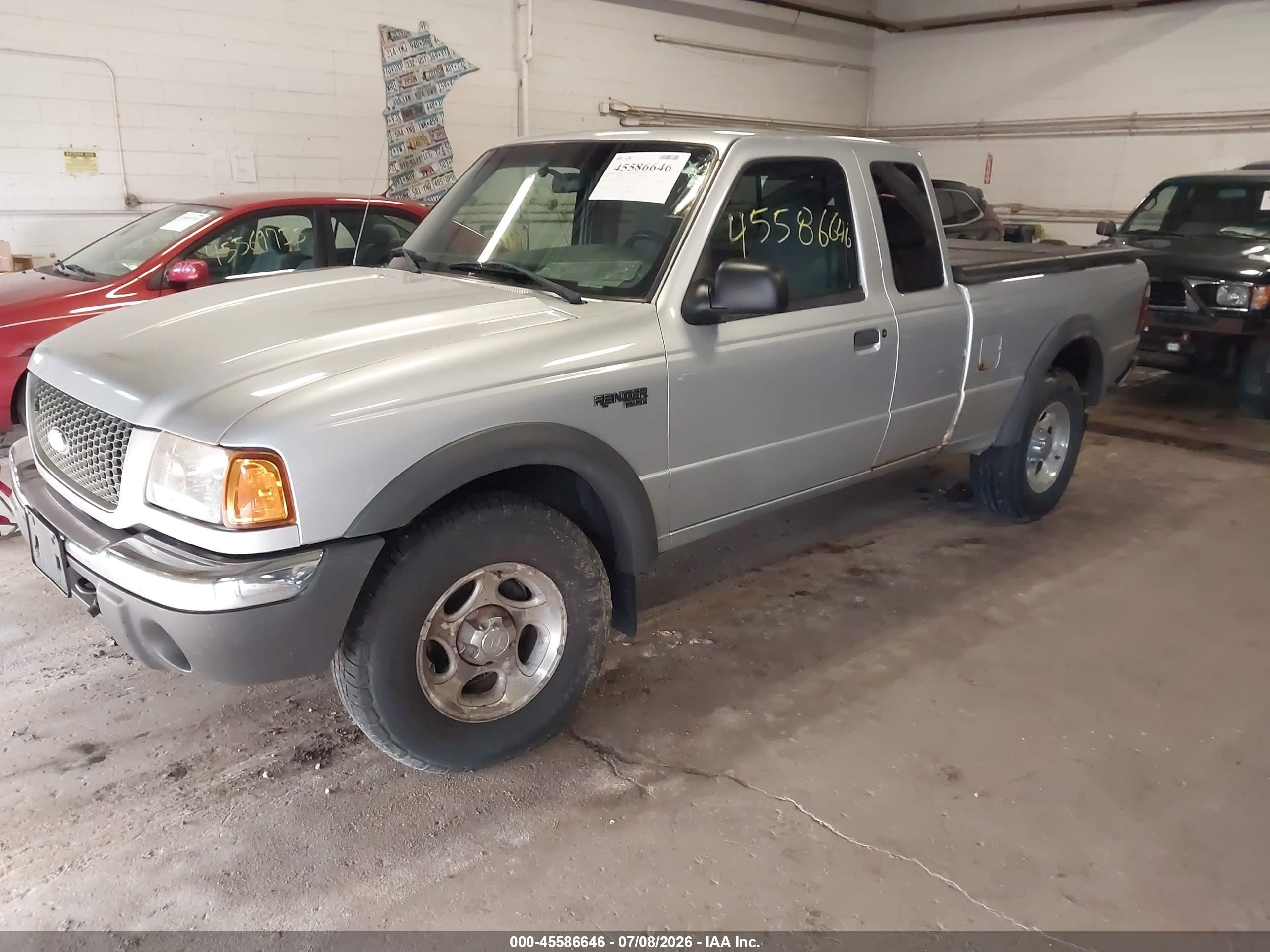 2002 Ford Ranger Edge/xlt Серебряный vin: 1FTZR45E12PA40767