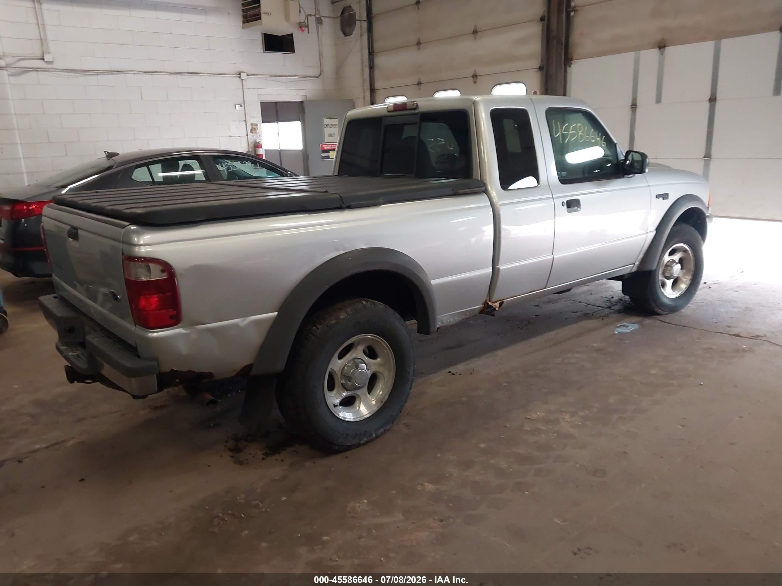 2002 Ford Ranger Edge/xlt Серебряный vin: 1FTZR45E12PA40767