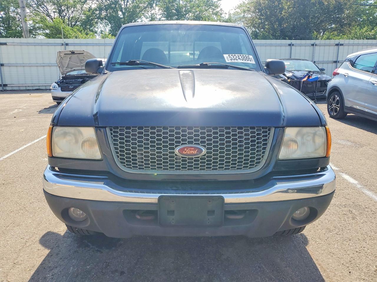 2002 Ford Ranger Super Cab Синий vin: 1FTZR45E12TA01894