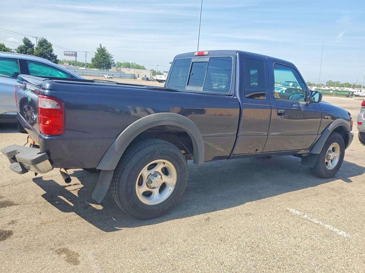 2002 Ford Ranger Super Cab Синий vin: 1FTZR45E12TA01894