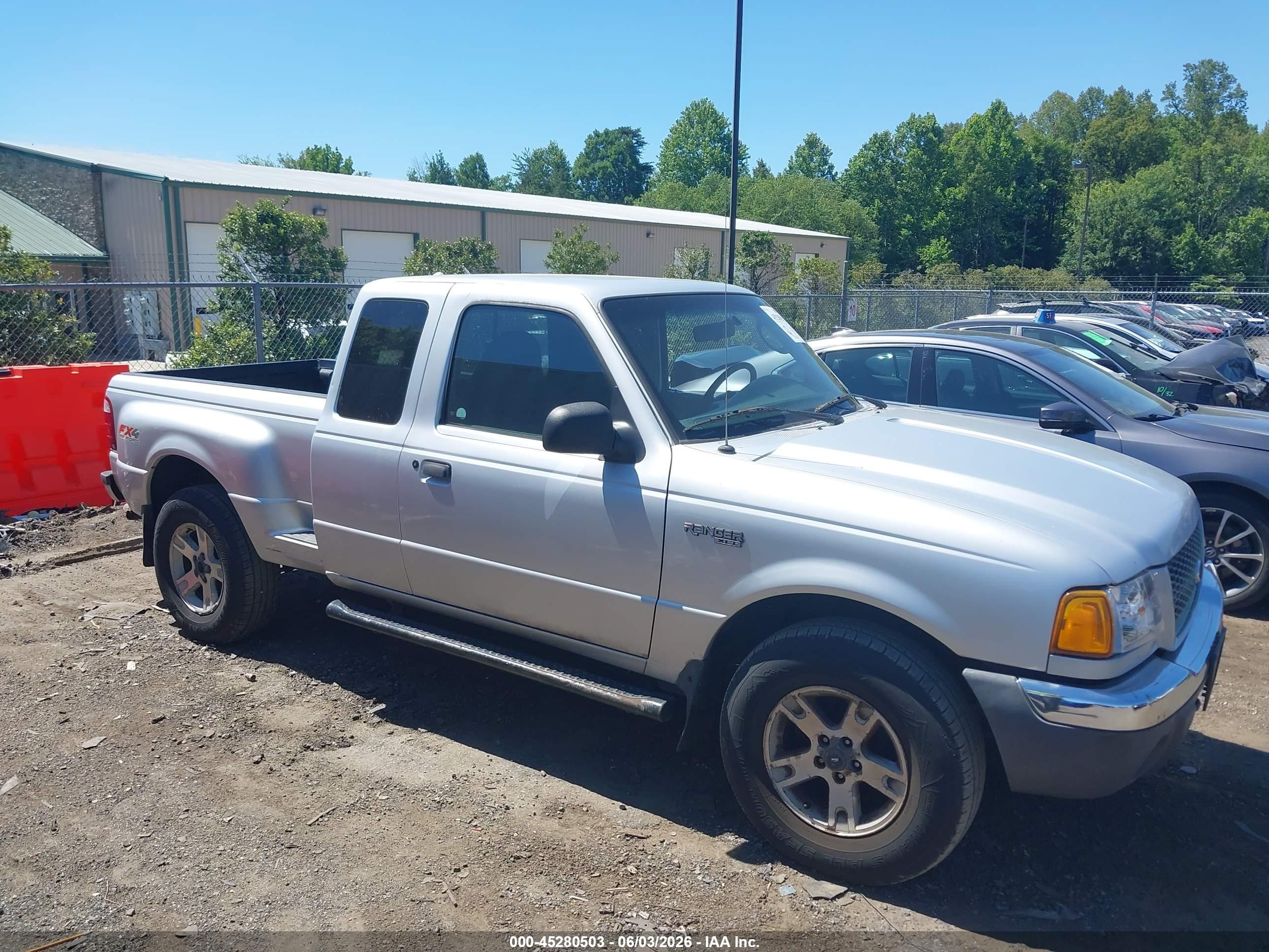 2003 Ford Ranger Edge/xlt Silver vin: 1FTZR45E13PA12663