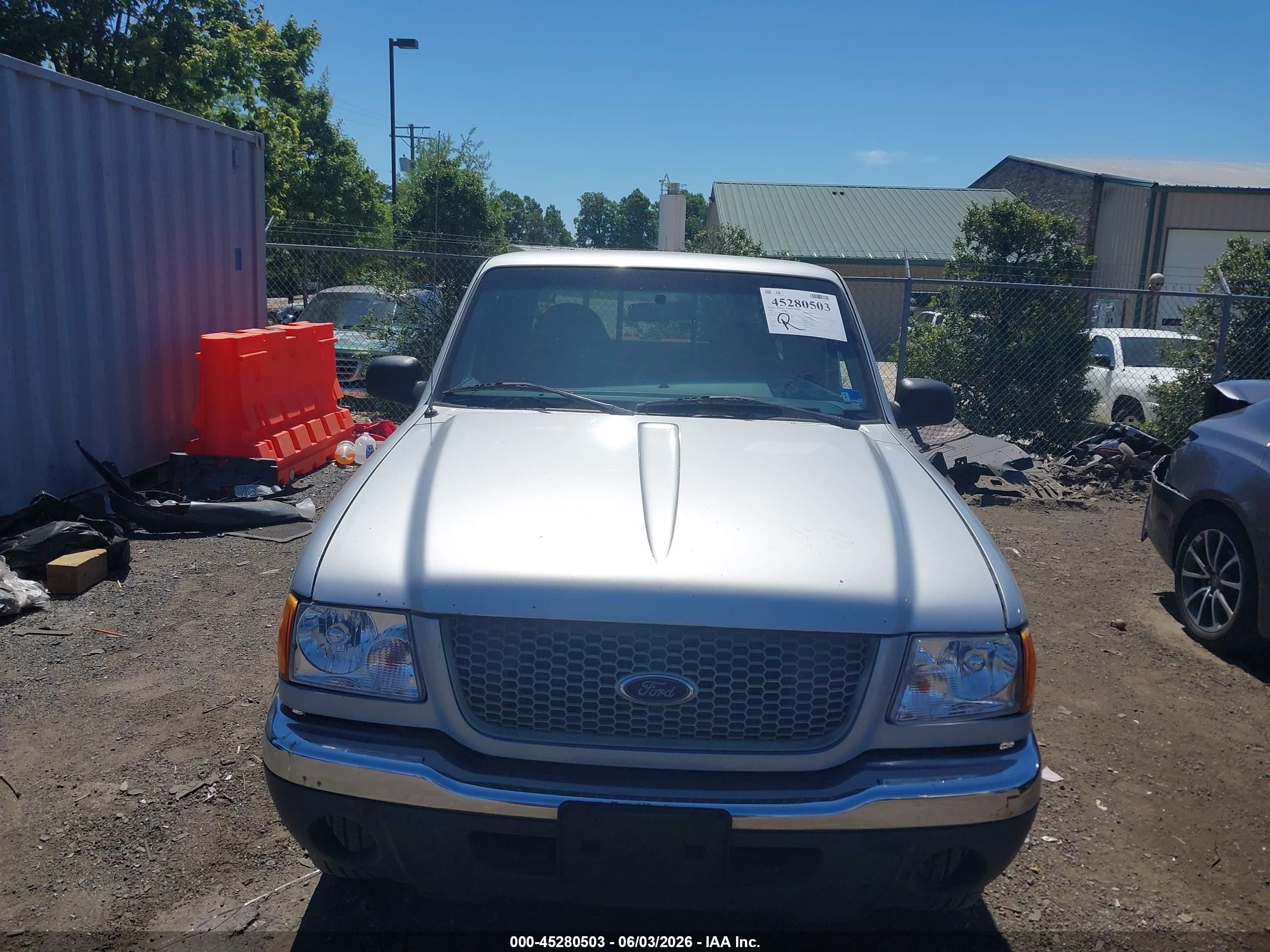 2003 Ford Ranger Edge/xlt Silver vin: 1FTZR45E13PA12663