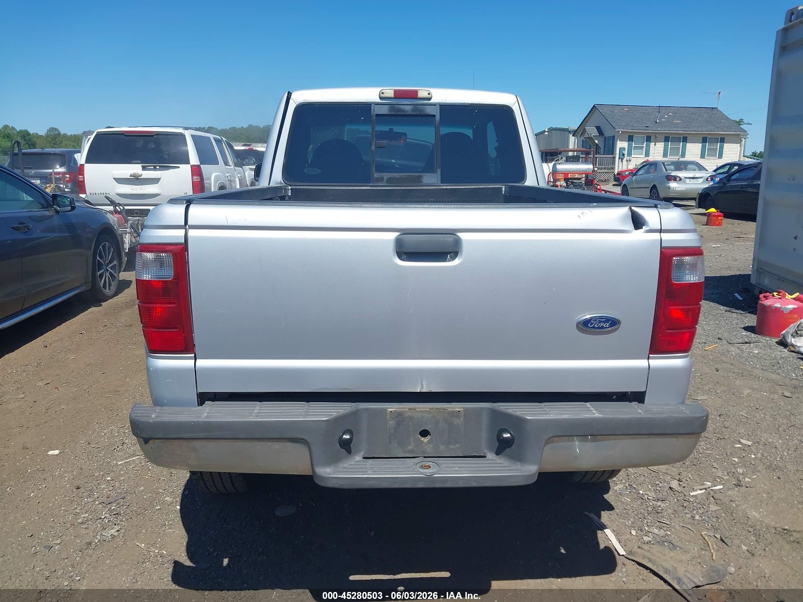 2003 Ford Ranger Edge/xlt Silver vin: 1FTZR45E13PA12663