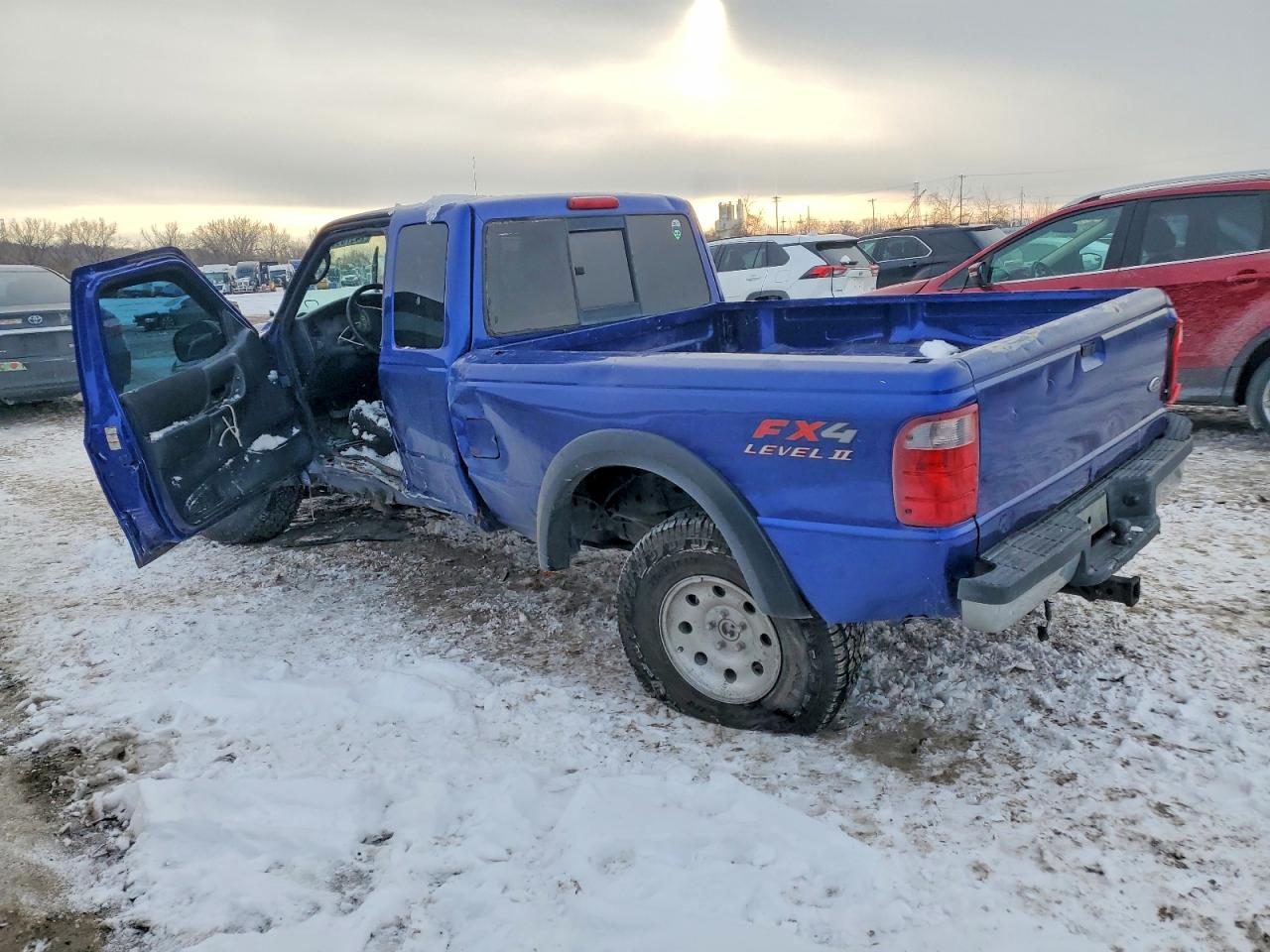 2003 Ford Ranger Super Cab Blue vin: 1FTZR45E13PA67694