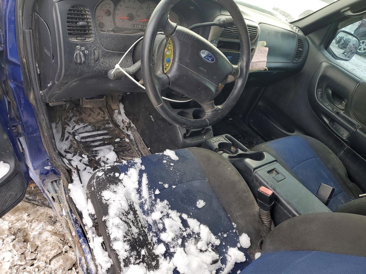 2003 Ford Ranger Super Cab Blue vin: 1FTZR45E13PA67694