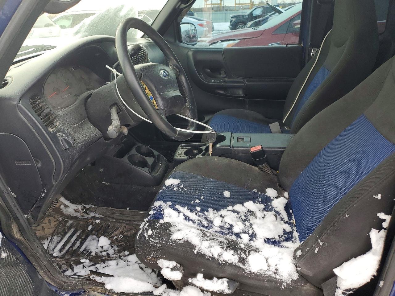2003 Ford Ranger Super Cab Blue vin: 1FTZR45E13PA67694
