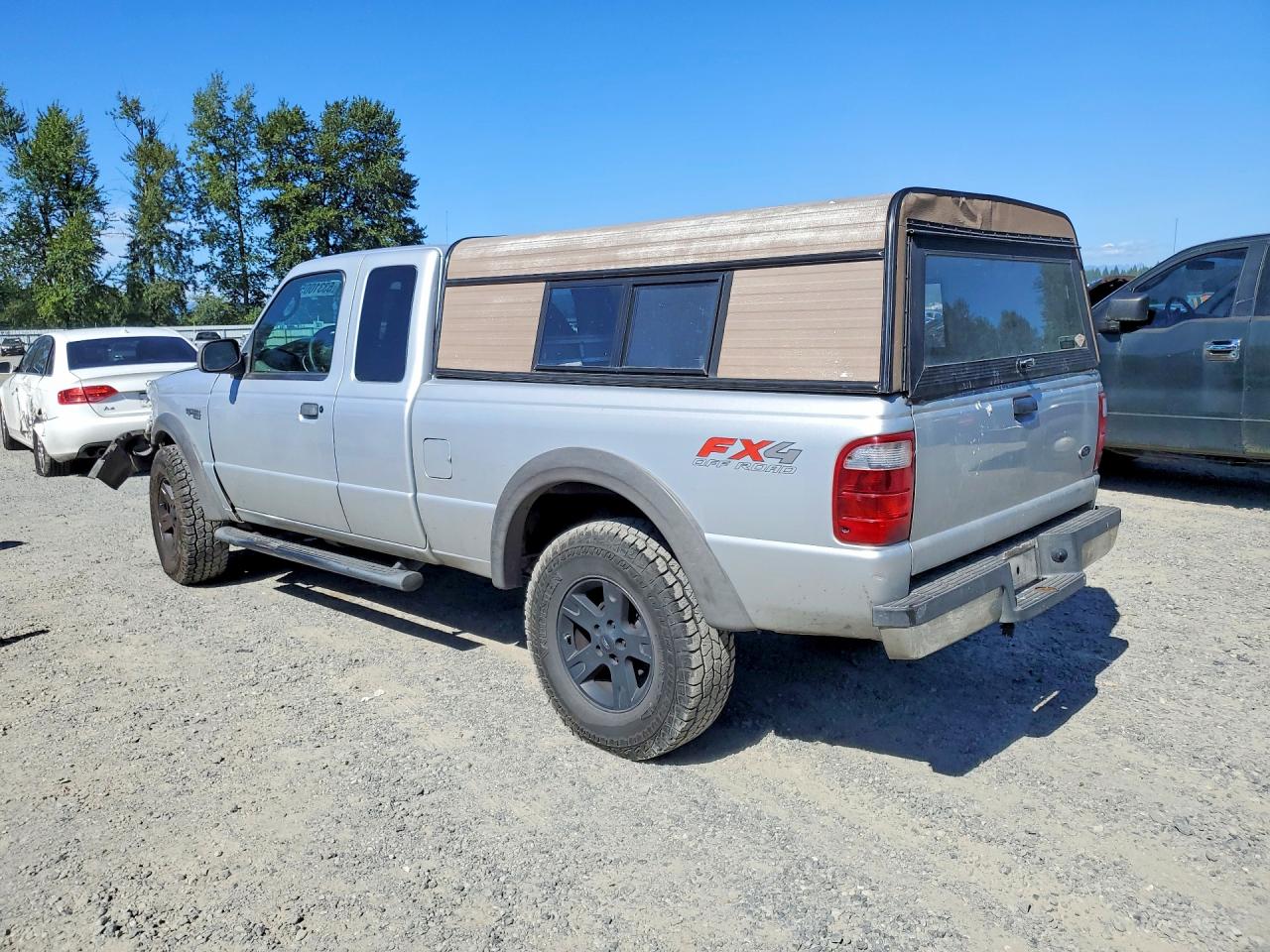 2003 Ford Ranger Super Cab Silver vin: 1FTZR45E13PB03318