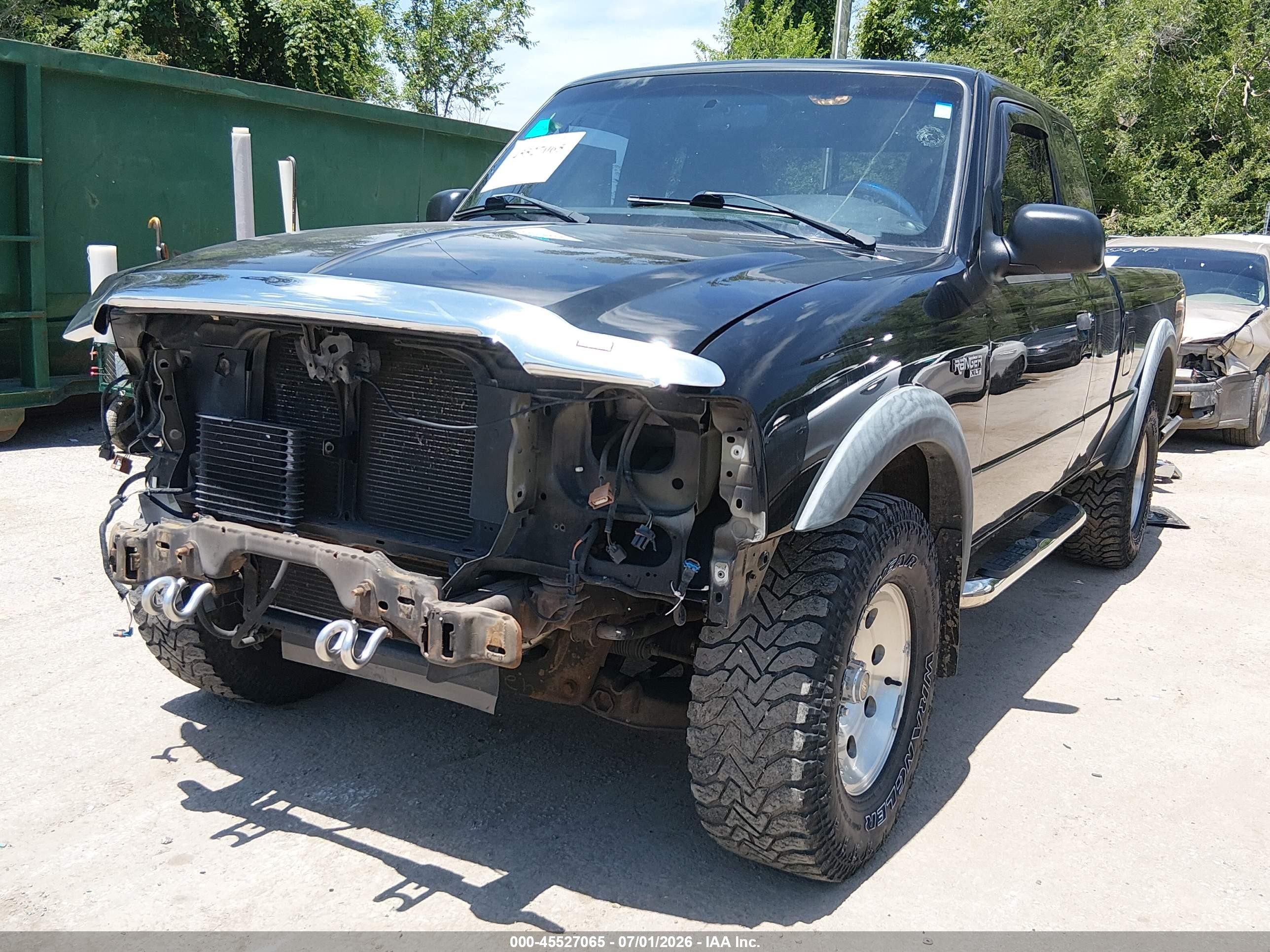 2004 Ford Ranger Edge/tremor/xlt Черный vin: 1FTZR45E14PA01938