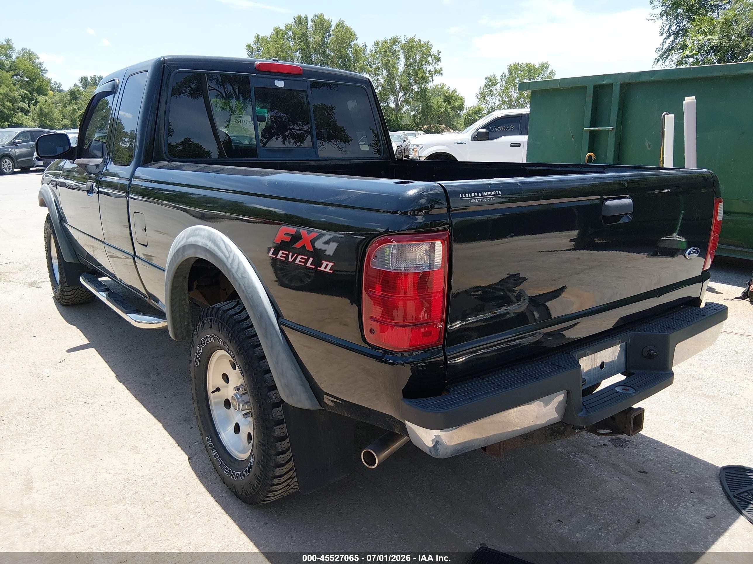 2004 Ford Ranger Edge/tremor/xlt Черный vin: 1FTZR45E14PA01938