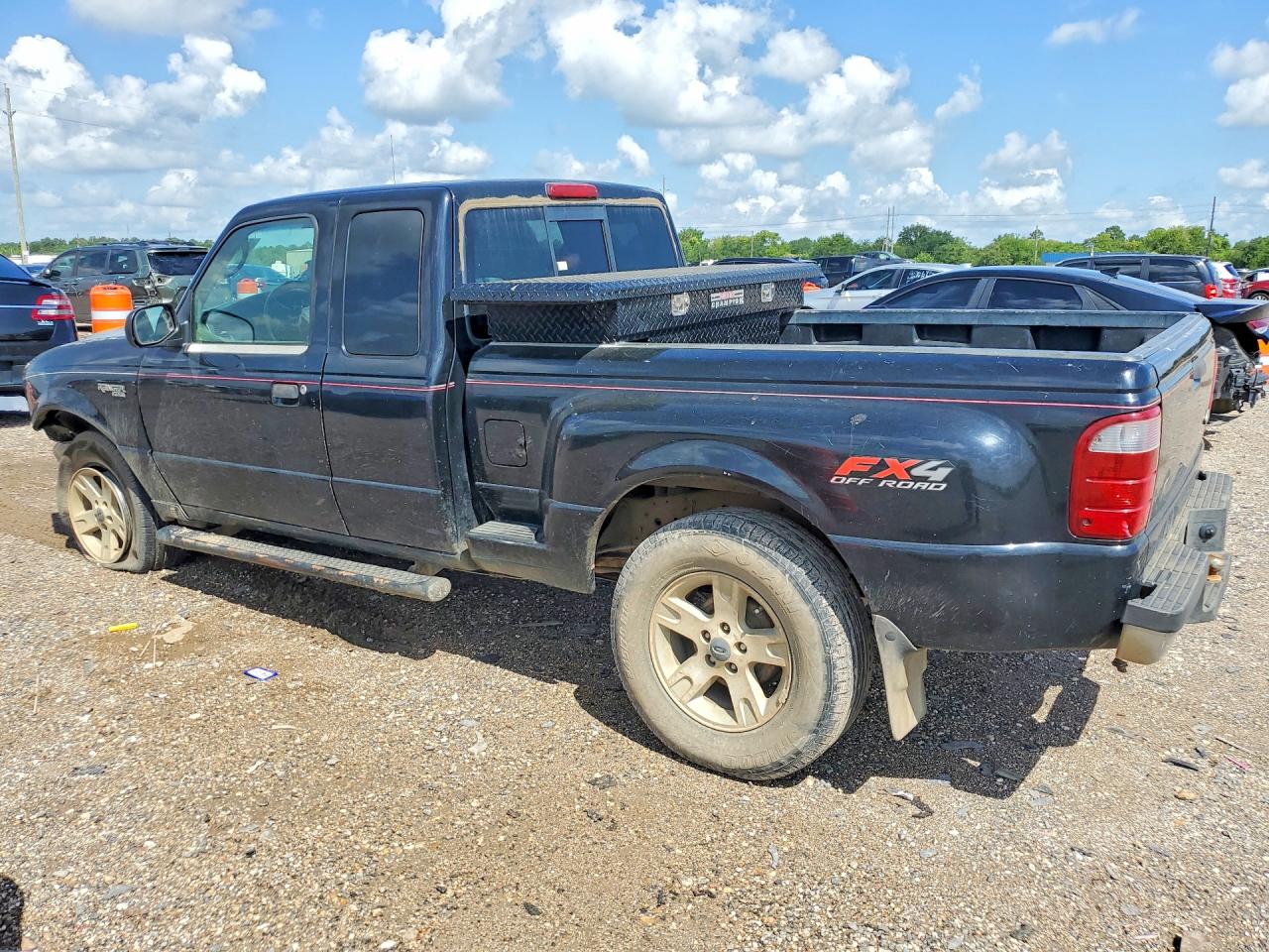 2004 Ford Ranger Super Cab Black vin: 1FTZR45E14PA11255